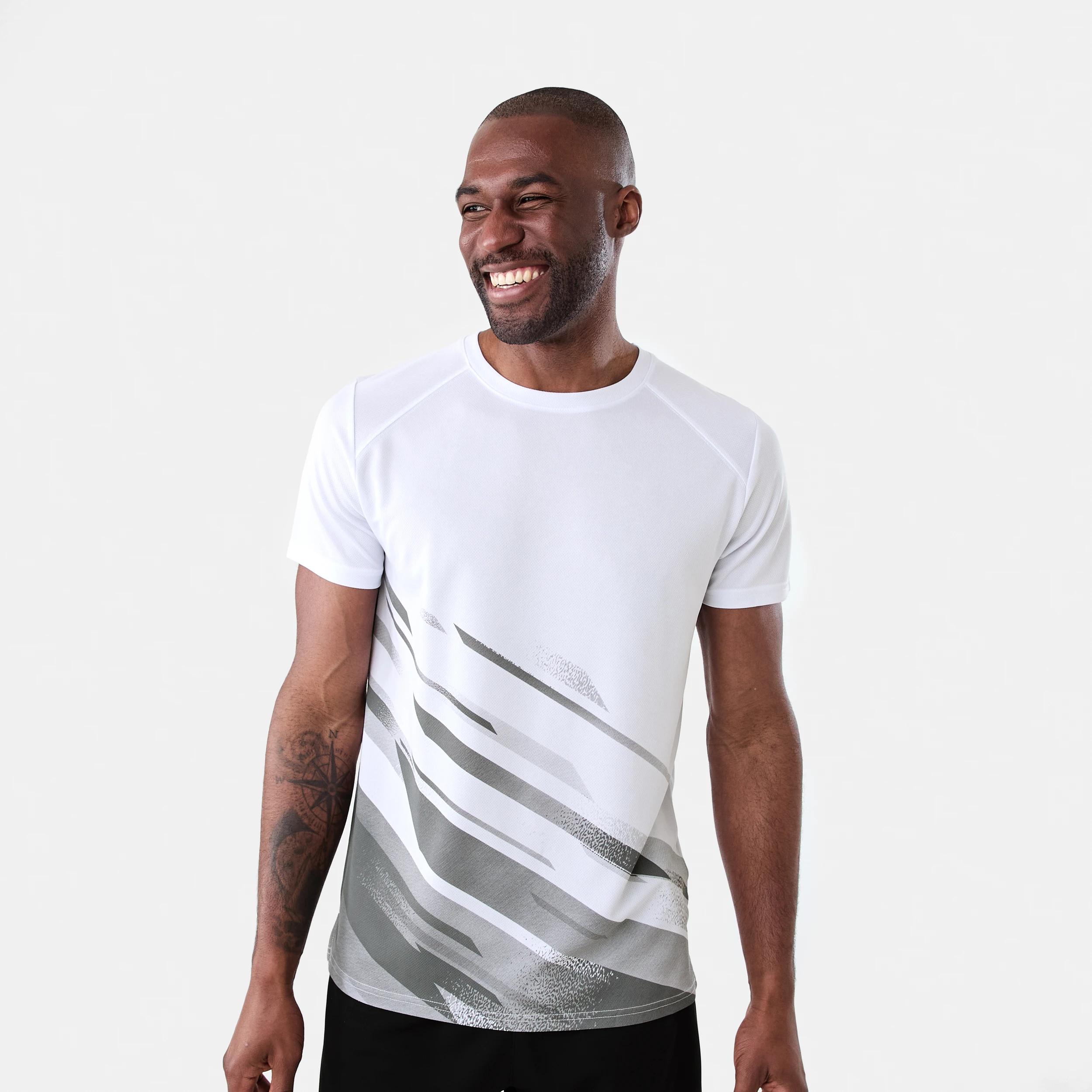 1 Active Mens Printed T-shirt SPECTOR GEO, 1 of 6