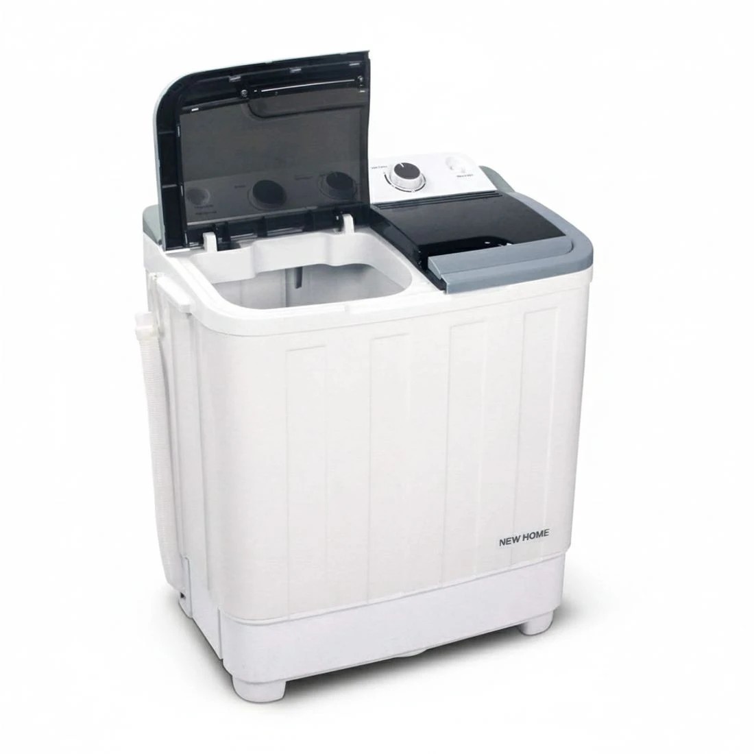 5 Devanti Portable Washing Machine Twin Tub 4.6KG - White, 5 of 8