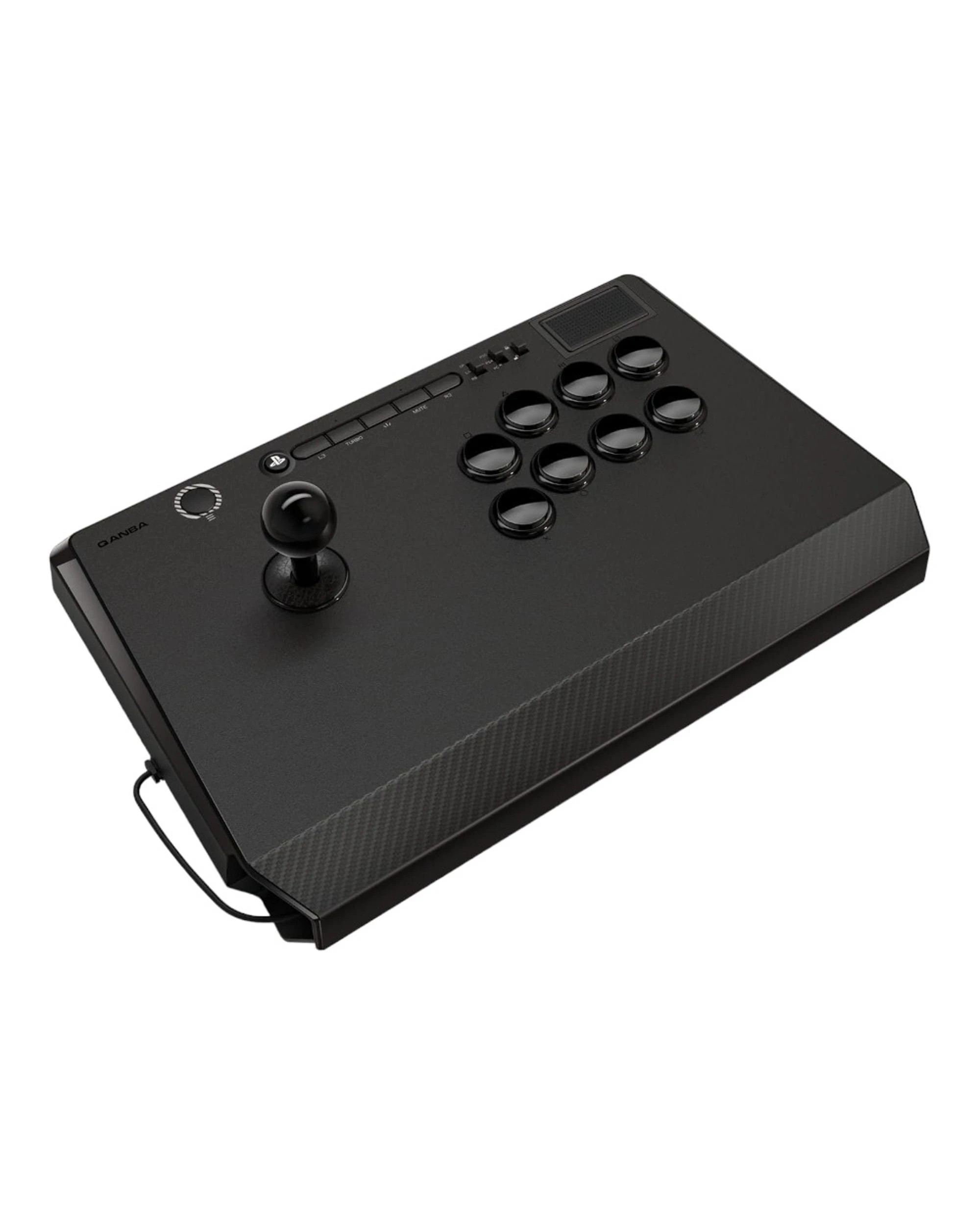 1 Qanba Titan Wired Fight Stick for PS4, PS5 and PC - Black, 1 of 8