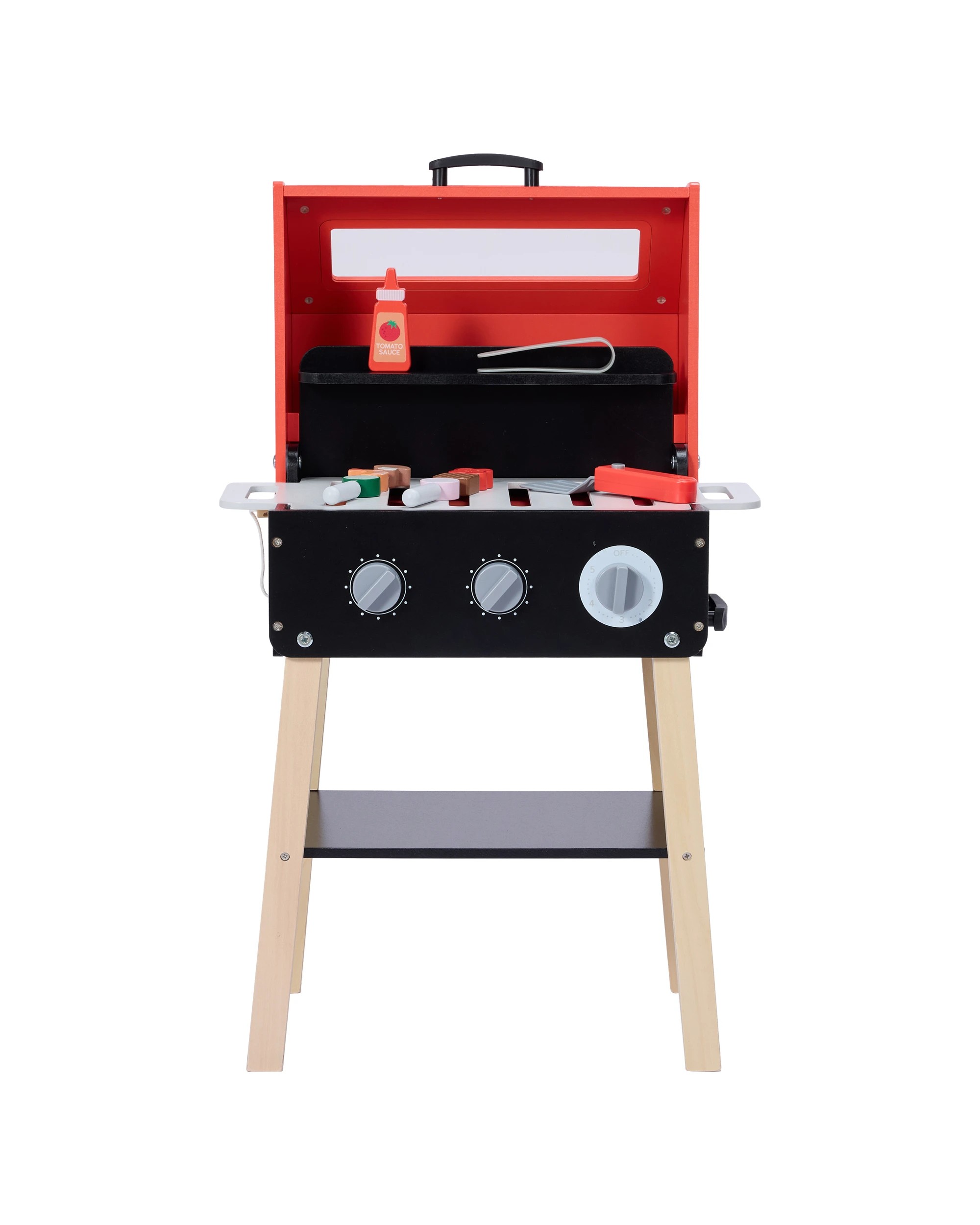 2 13 Piece Wooden BBQ Set, 2 of 8