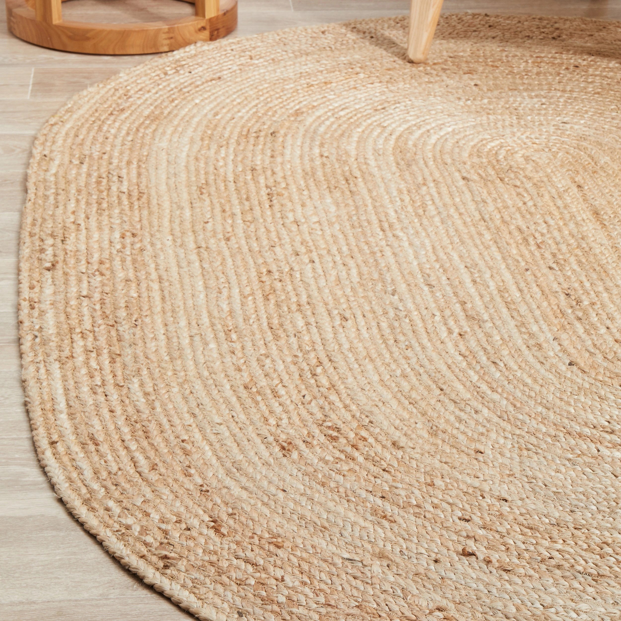 3 Common Ground Rugs Shoreline 88 280x190cm oval - Natural, 3 of 10