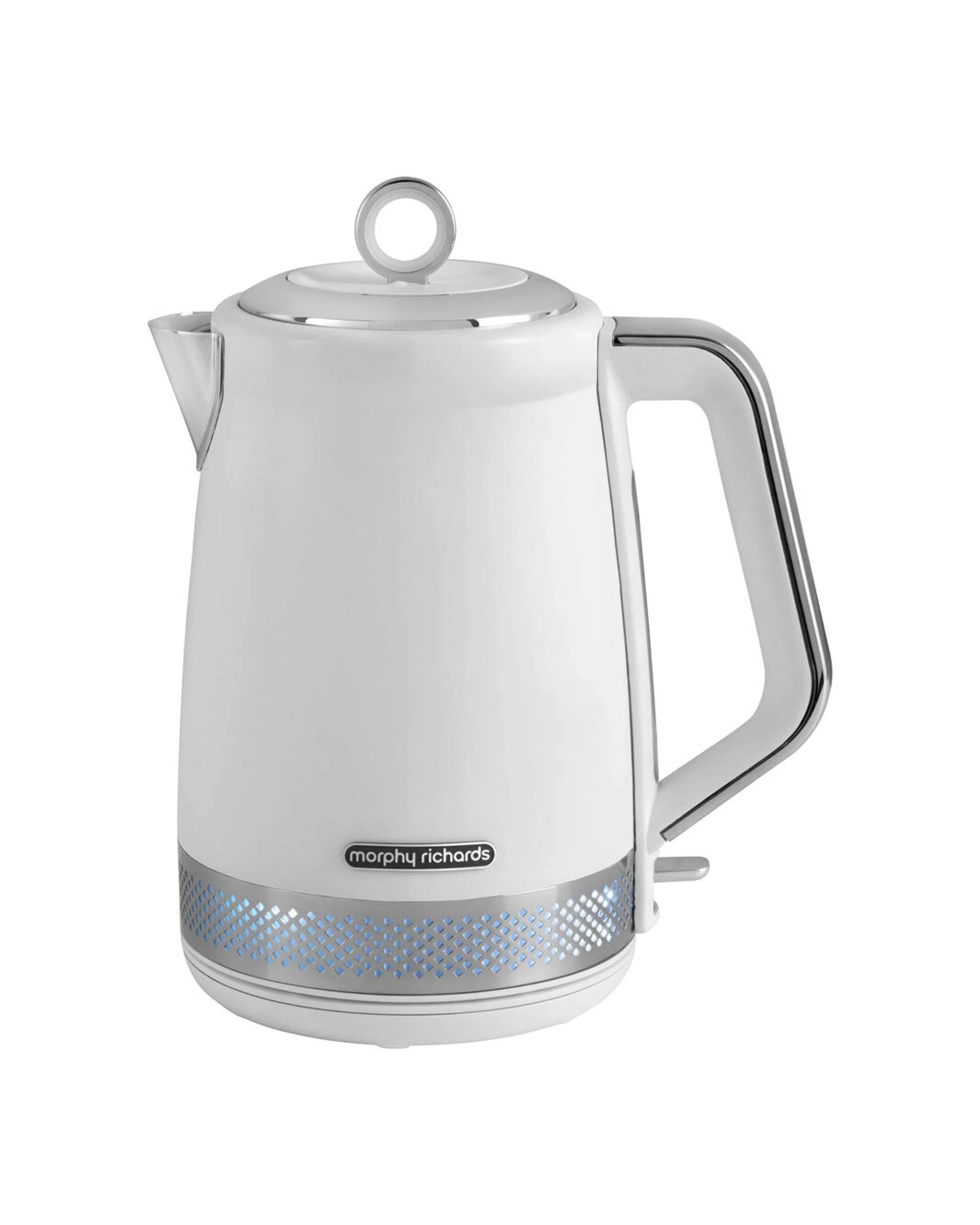 1 Morphy Richards Illumination 1.7 L Electric Kettle 2200w Water Boiling Jug - White, 1 of 10