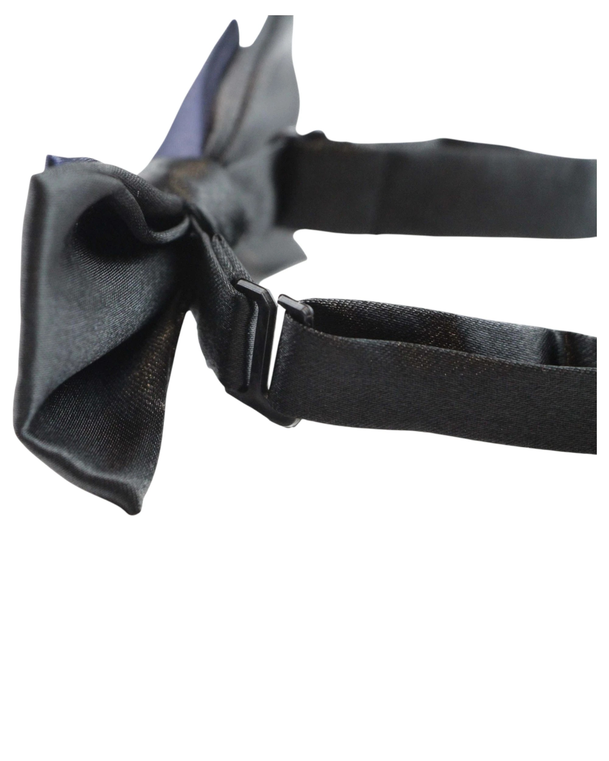2 Zasel Boys Midnight Blue Two Tone Layer Bow Tie - Multi - Multi, 2 of 3