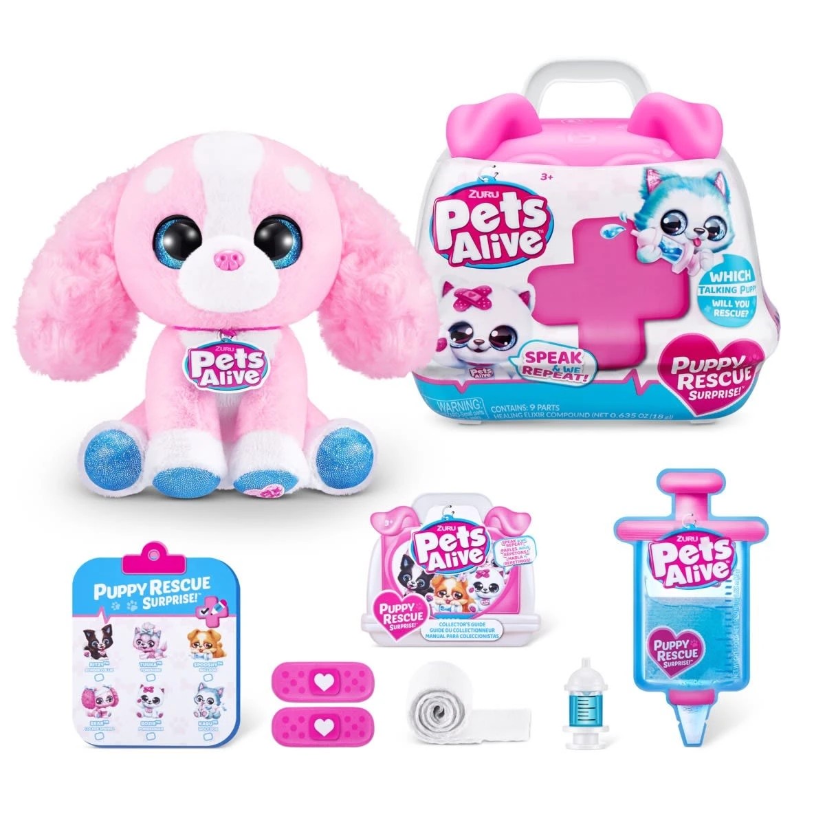 4 Zuru Pets Alive Puppy Rescue Surprise! - Assorted, 4 of 10