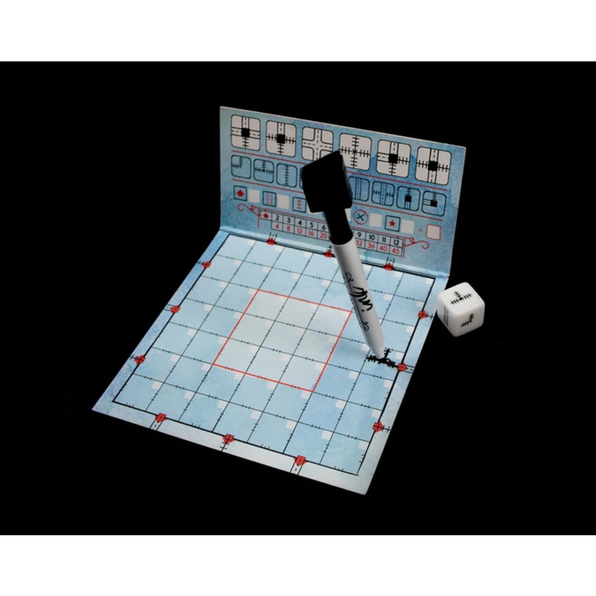 3 Railroad Ink Deep Blue Edition Board Game, 3 of 3