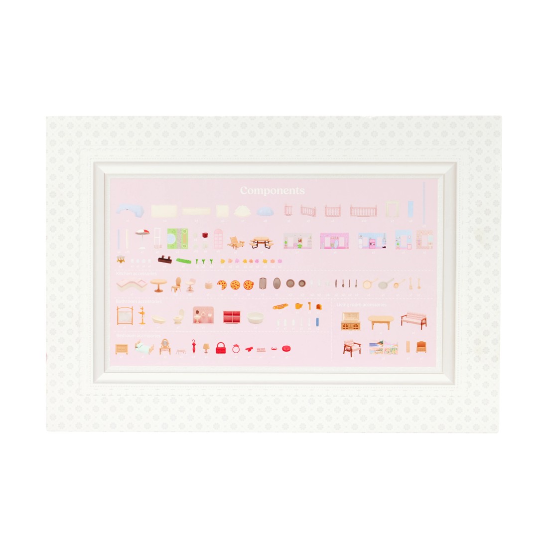 3 228 Piece Forest Friends Dollhouse Playset, 3 of 3