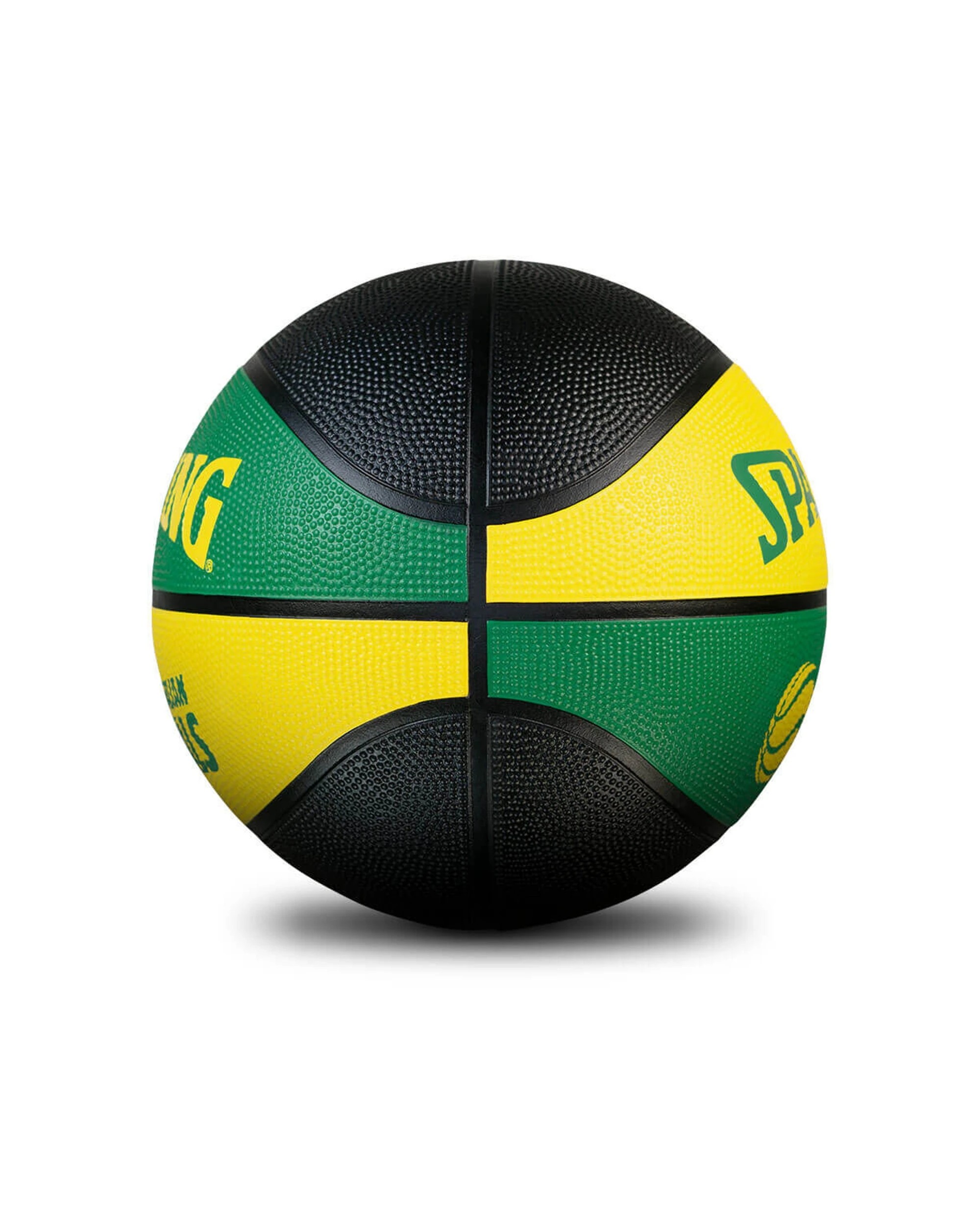 2 Spalding Australian Opals Outdoor Rubber Basketball Size 6 Pebbled Grip - Multi, 2 of 3