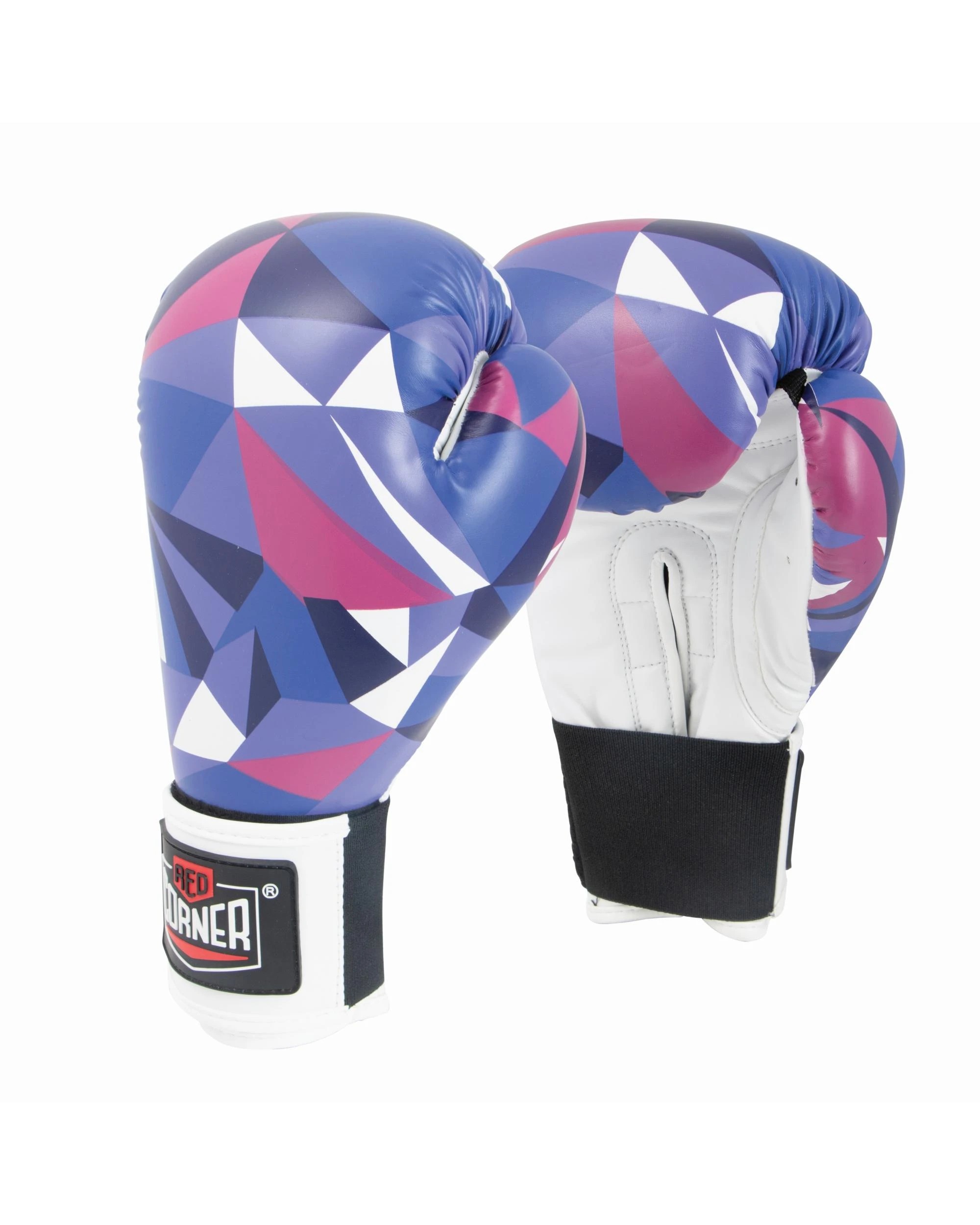 1 Red Corner Boxing Womens Sparring Boxing Gloves - Shattered Blue, 1 of 6