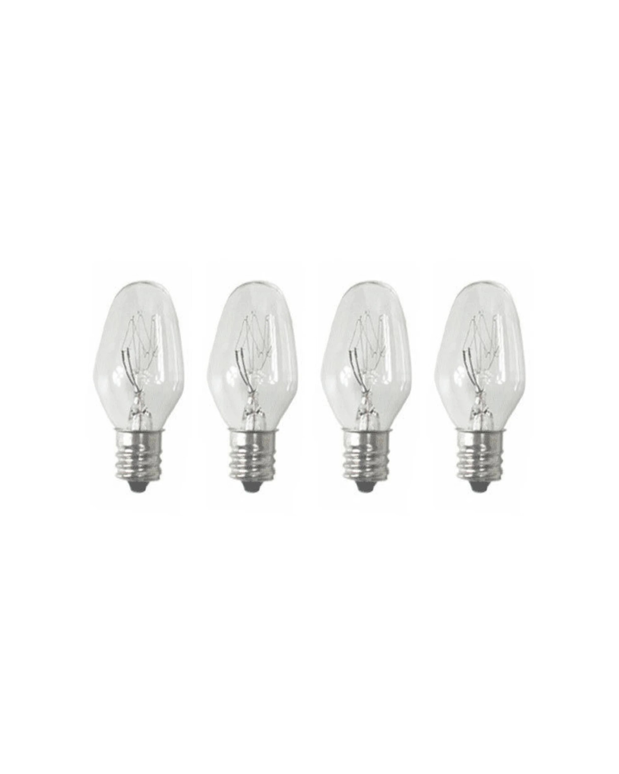 2 Sansai 4pk 7w/240v E12 Replacement Bulb Clear For Night Light Db-458/db-459
 - Clear, 2 of 3
