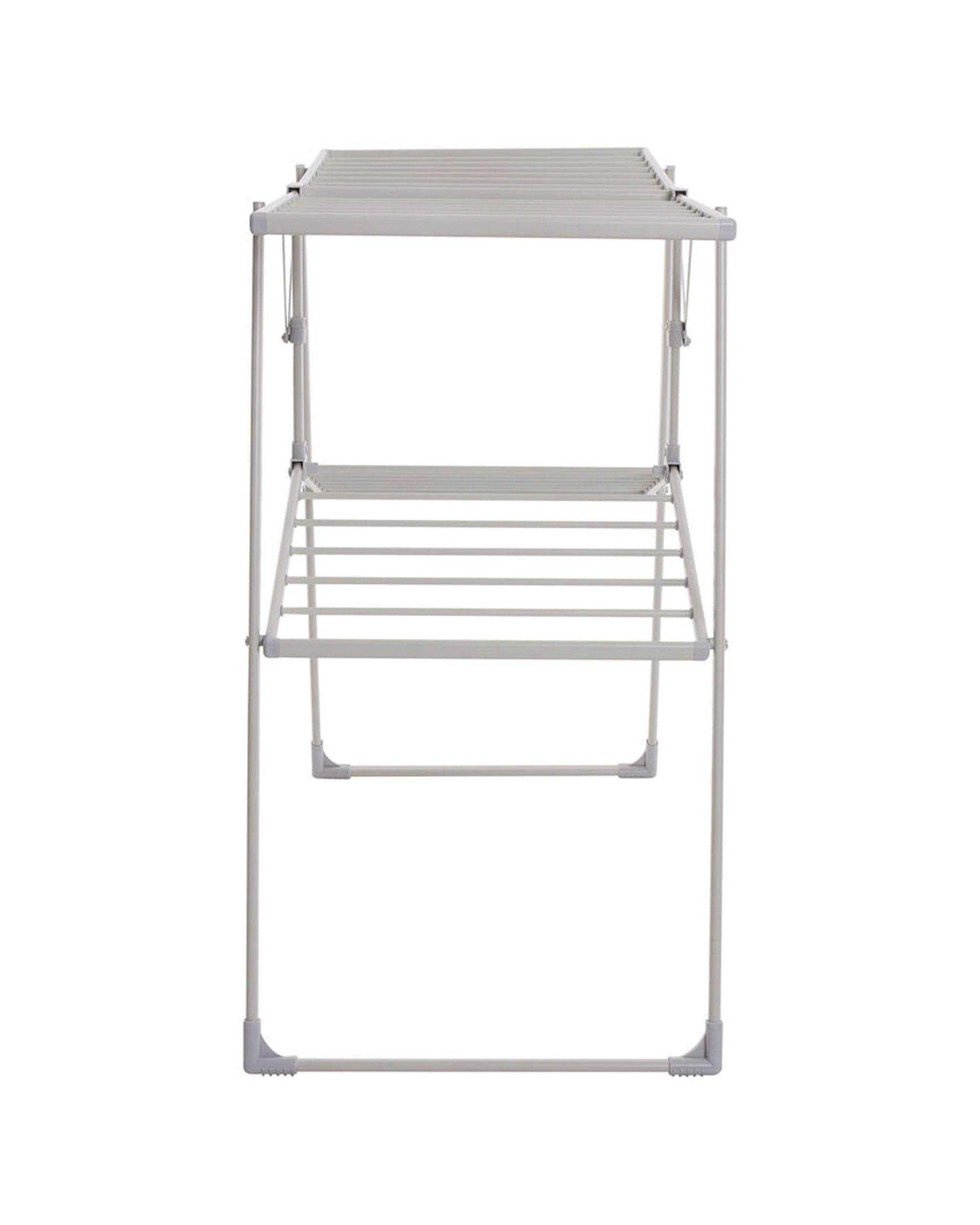 8 Hills 19M H-Frame Multi Level Flat Folded Clothes Airer 18kg Capacity Metal
 - multi, 8 of 9