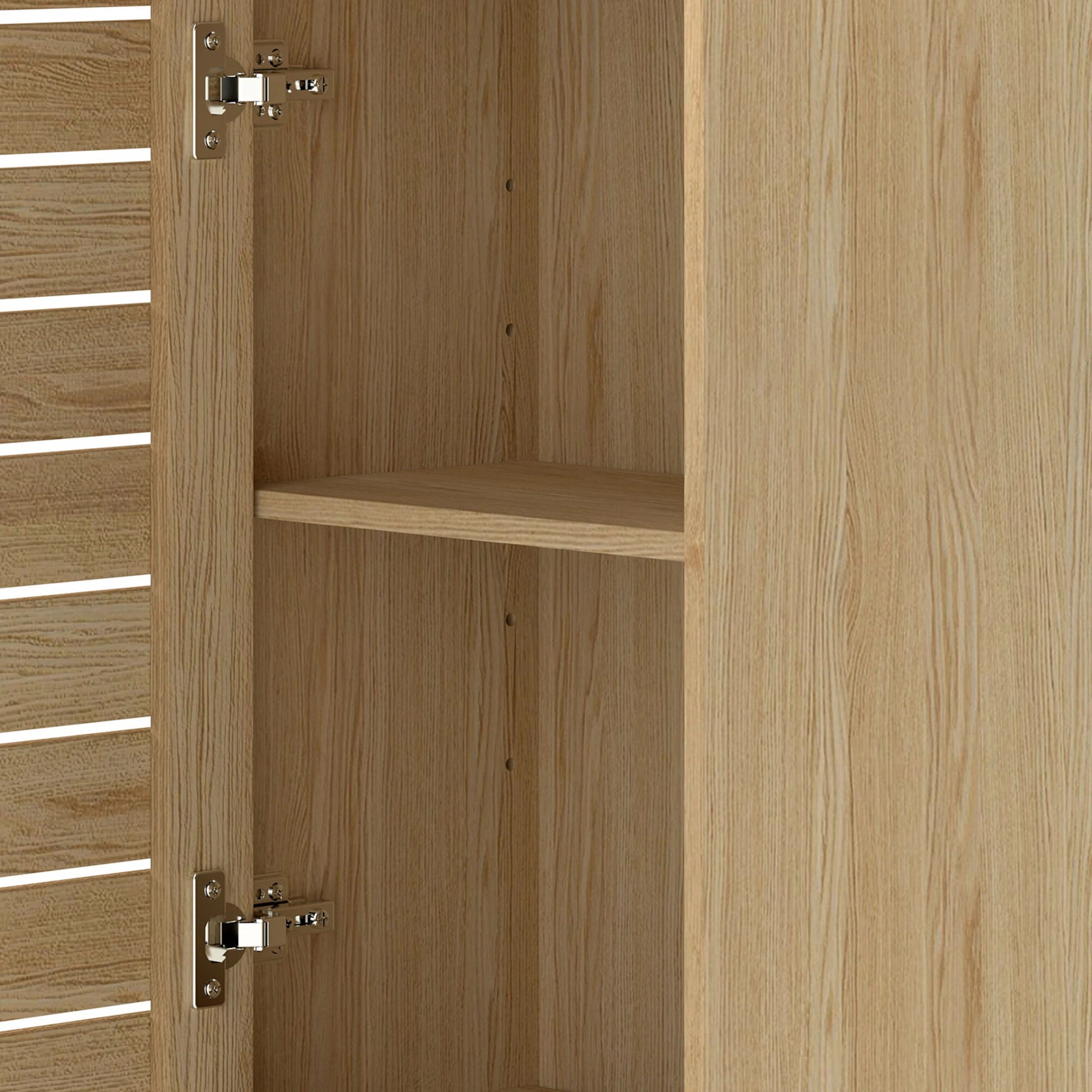 5 Levede Tall Bathroom Cabinet Storage 165cm Tallboy Adjustable Shelf Cupboard, 5 of 9