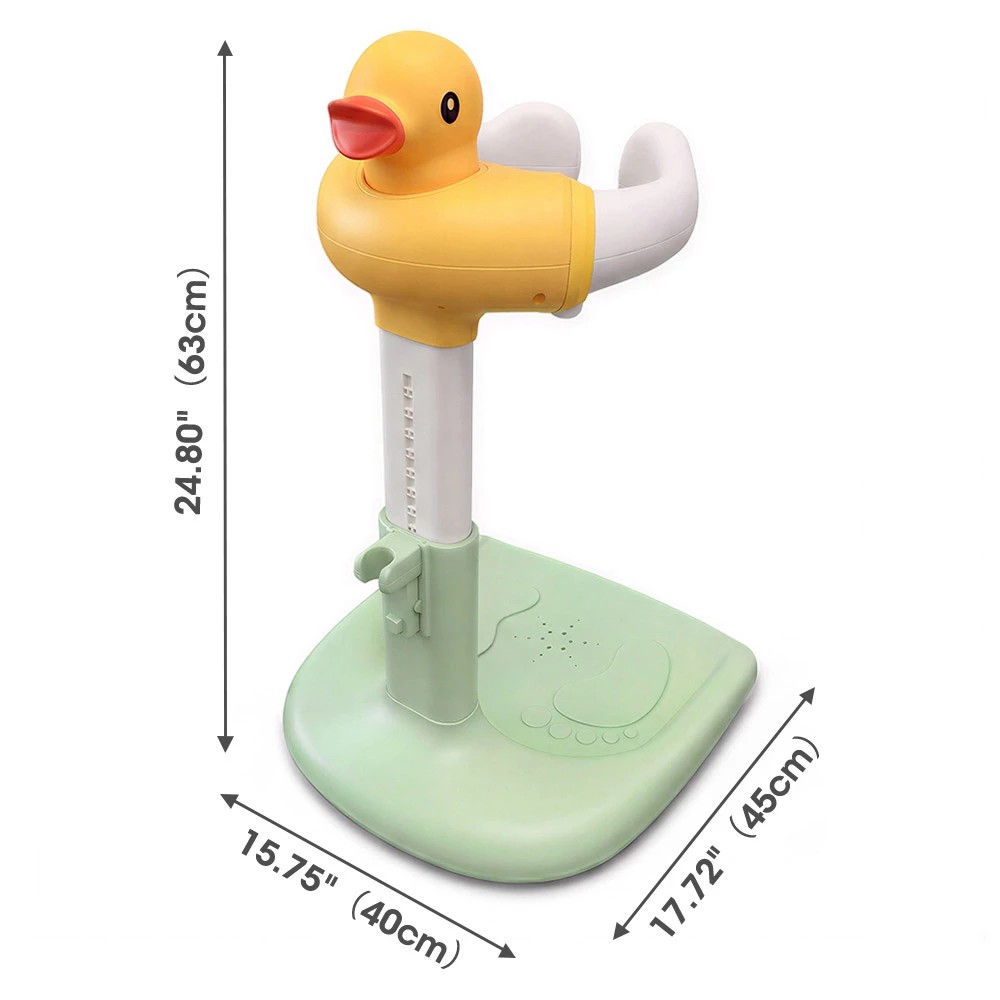 2 PlayPals Baby Shower Stand Adjustable Infant Bathtub Standing Support Rack - Green, 2 of 3