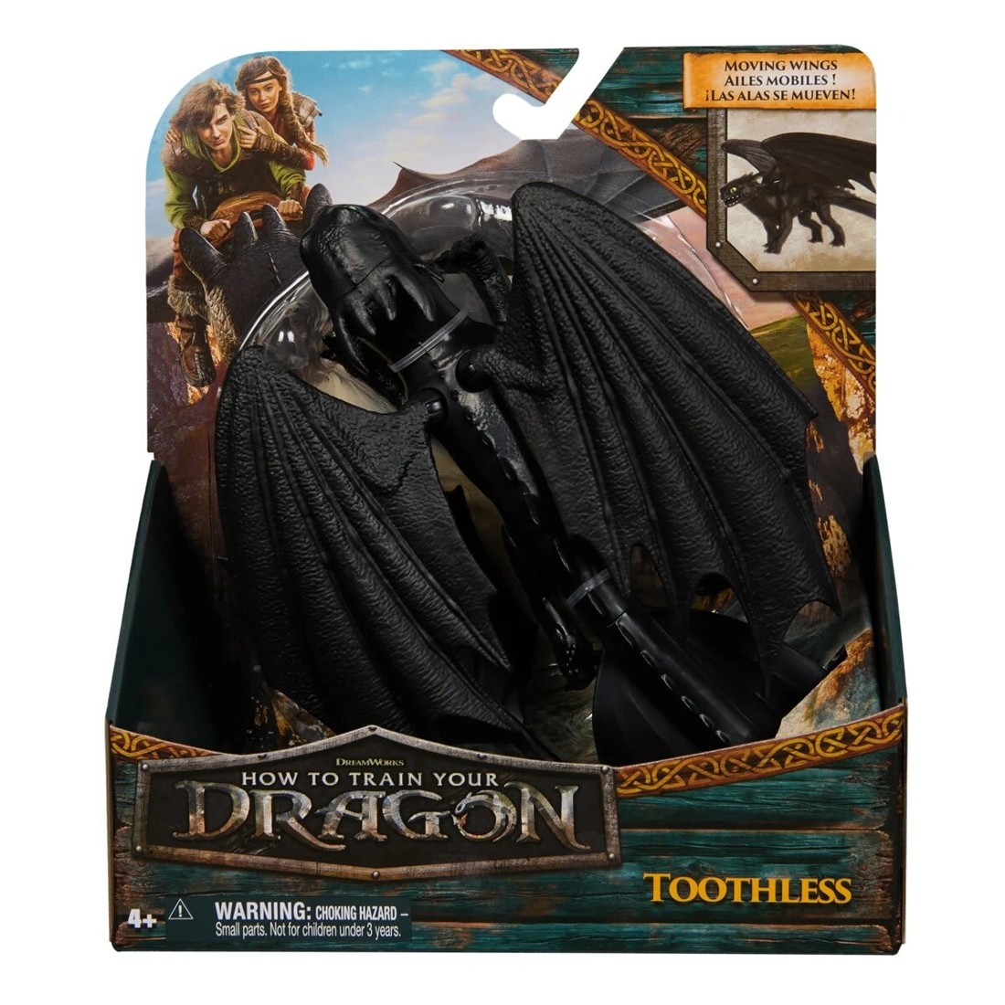 1 23cm How To Train Your Dragon Toothless Action Figure, 1 of 7