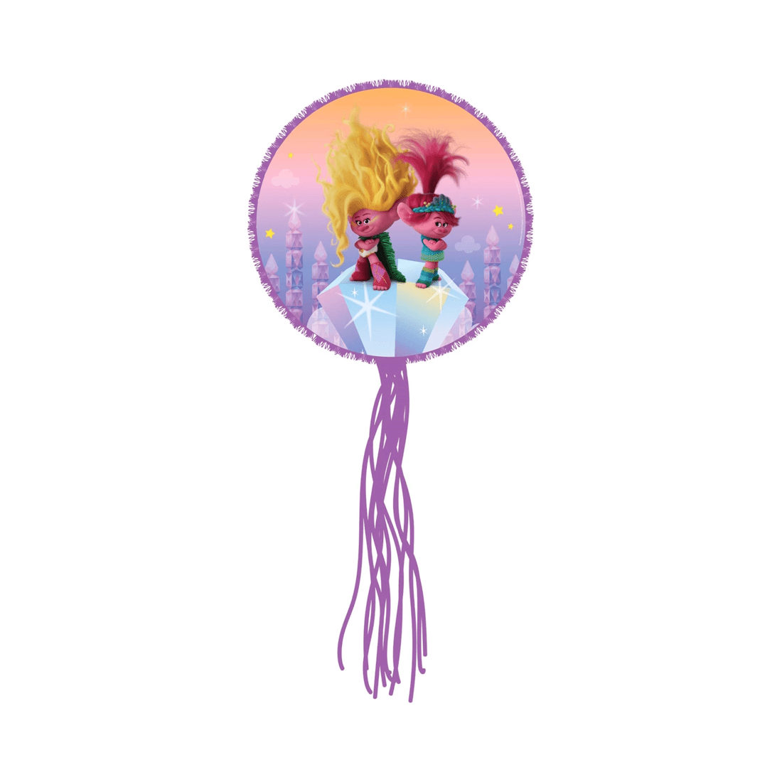 1 Amscan Trolls Band Together Pull String Pinata, 1 of 1