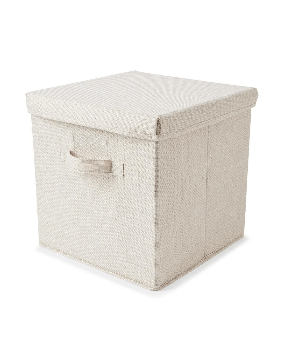 3 Linen Look Storage Box, 3 of 10
