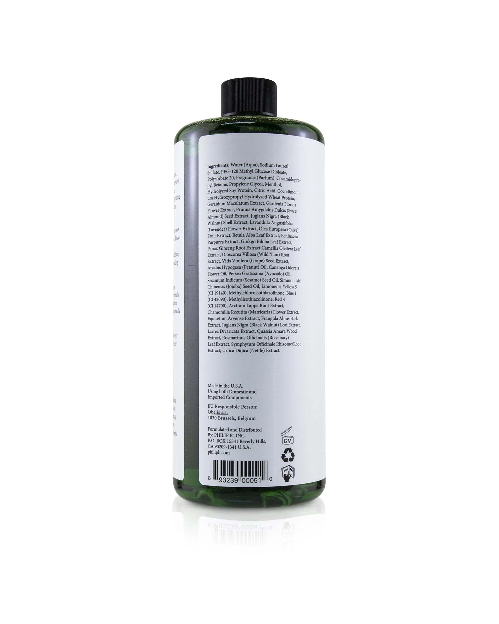 3 Philip B Peppermint Avocado Shampoo (Scalp Invigorator Volumizing - All Hair Types)  947ml/32oz, 3 of 4