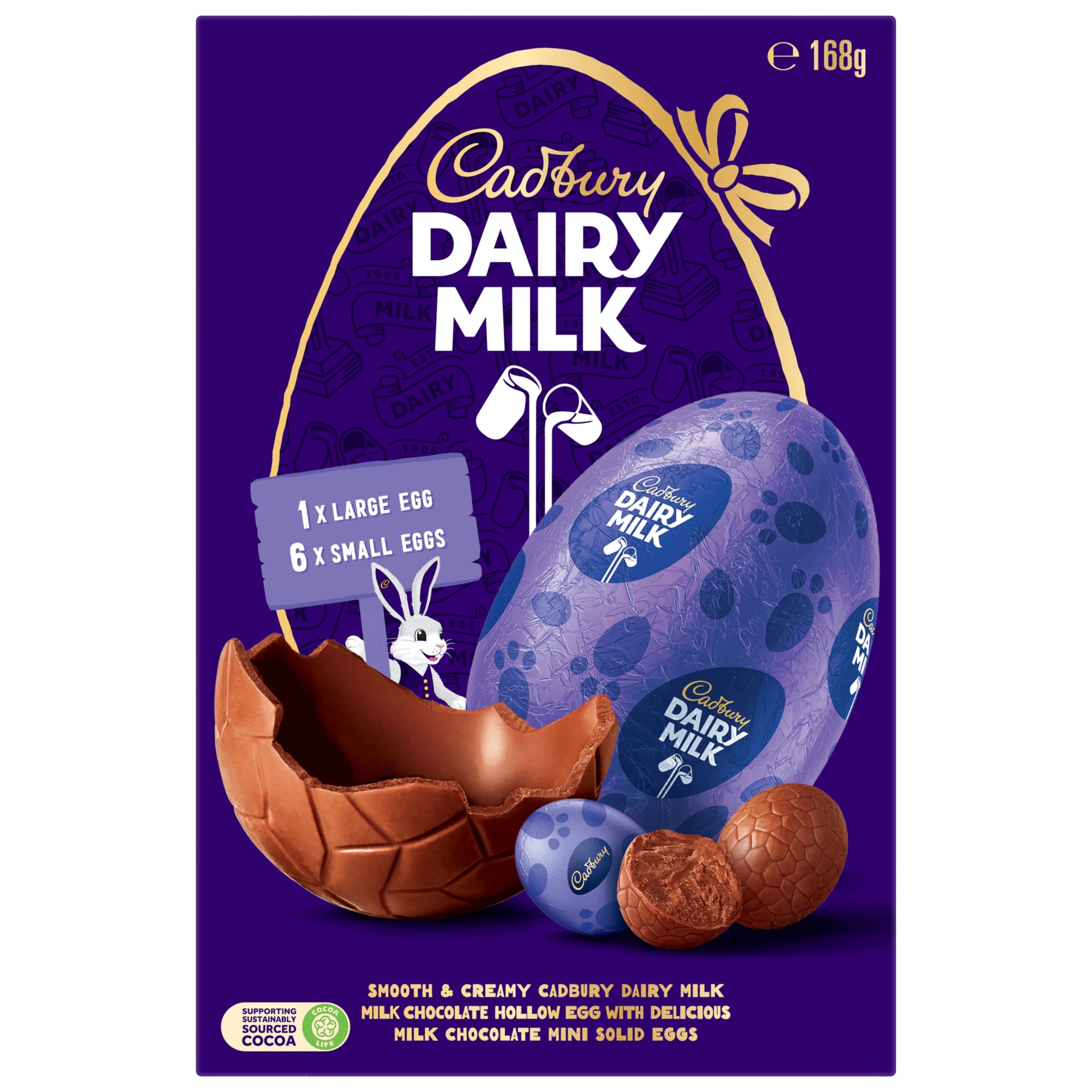 2 Cadbury Dairy Milk Gift Box 168g, 2 of 6