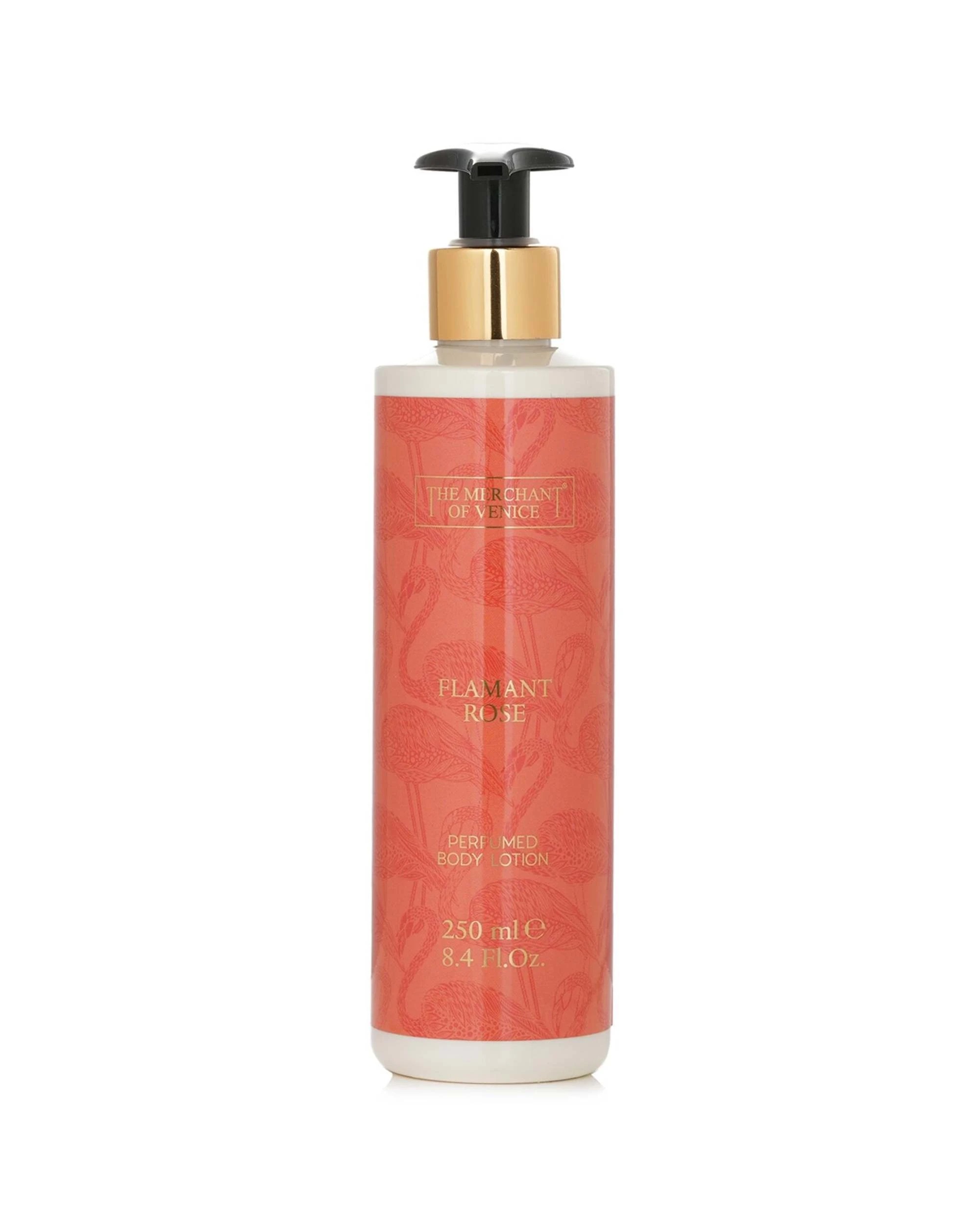 1 The Merchant Of Venice Flamant Rose Perfumed Body Lotion 250ml/8.4oz, 1 of 3