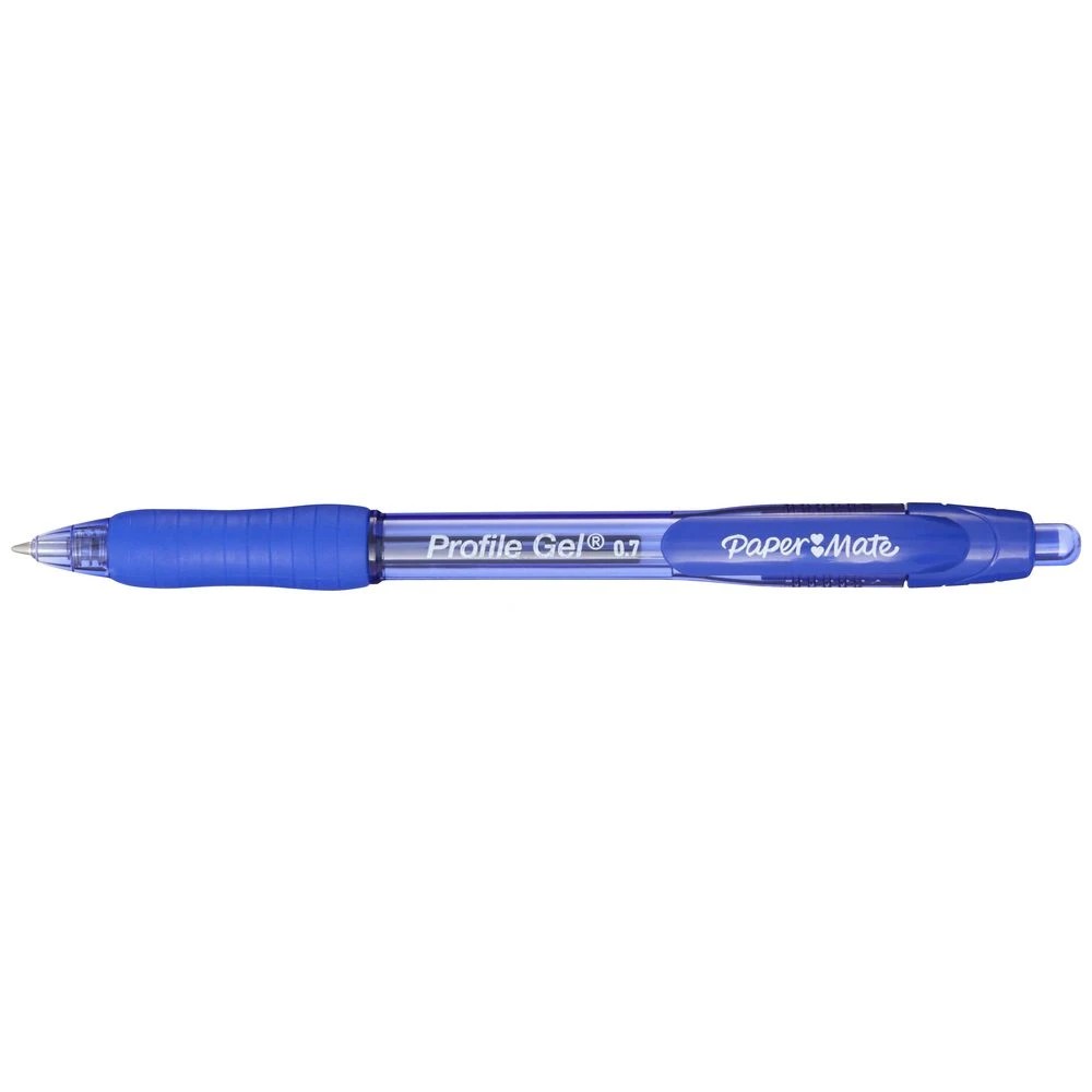 2 Paper Mate Profile Gel Pens 0.7mm Blue 12 Pack, 2 of 4