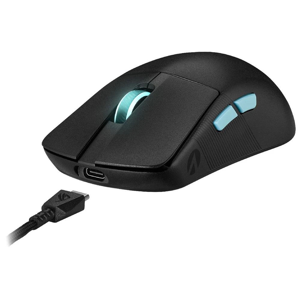 7 ASUS ROG Harpe Ace Aim Lab Edition Wireless Mouse Black, 7 of 8