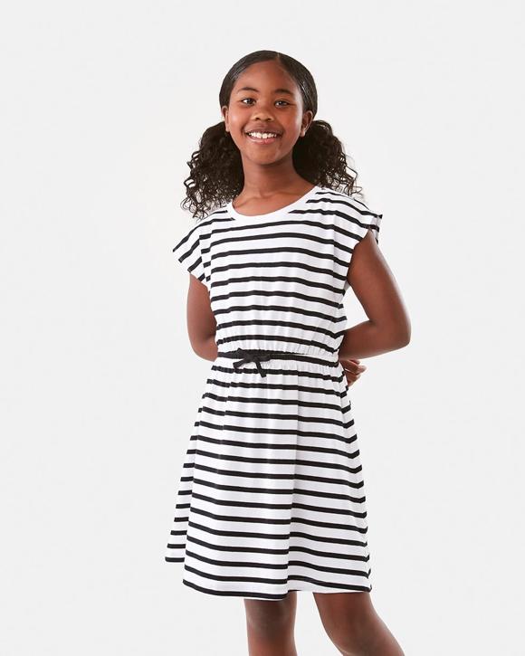 Gathered Waist Knit Dress