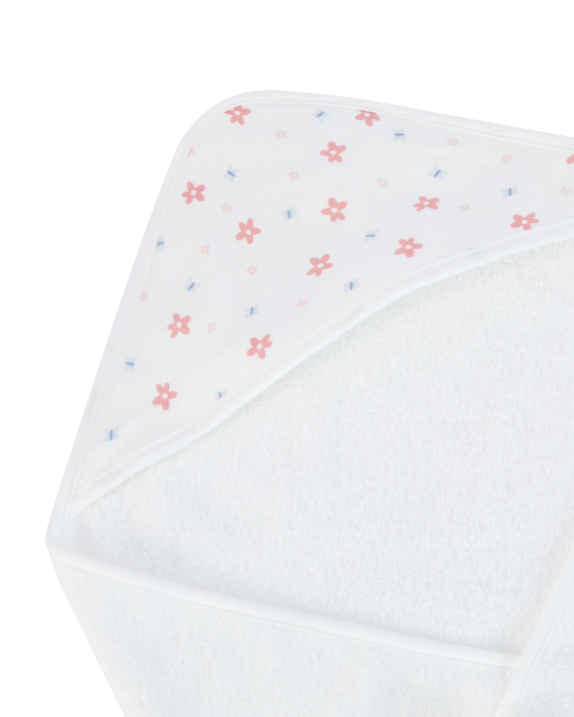 2 Cotton Hooded Towel - Garden, 2 of 5