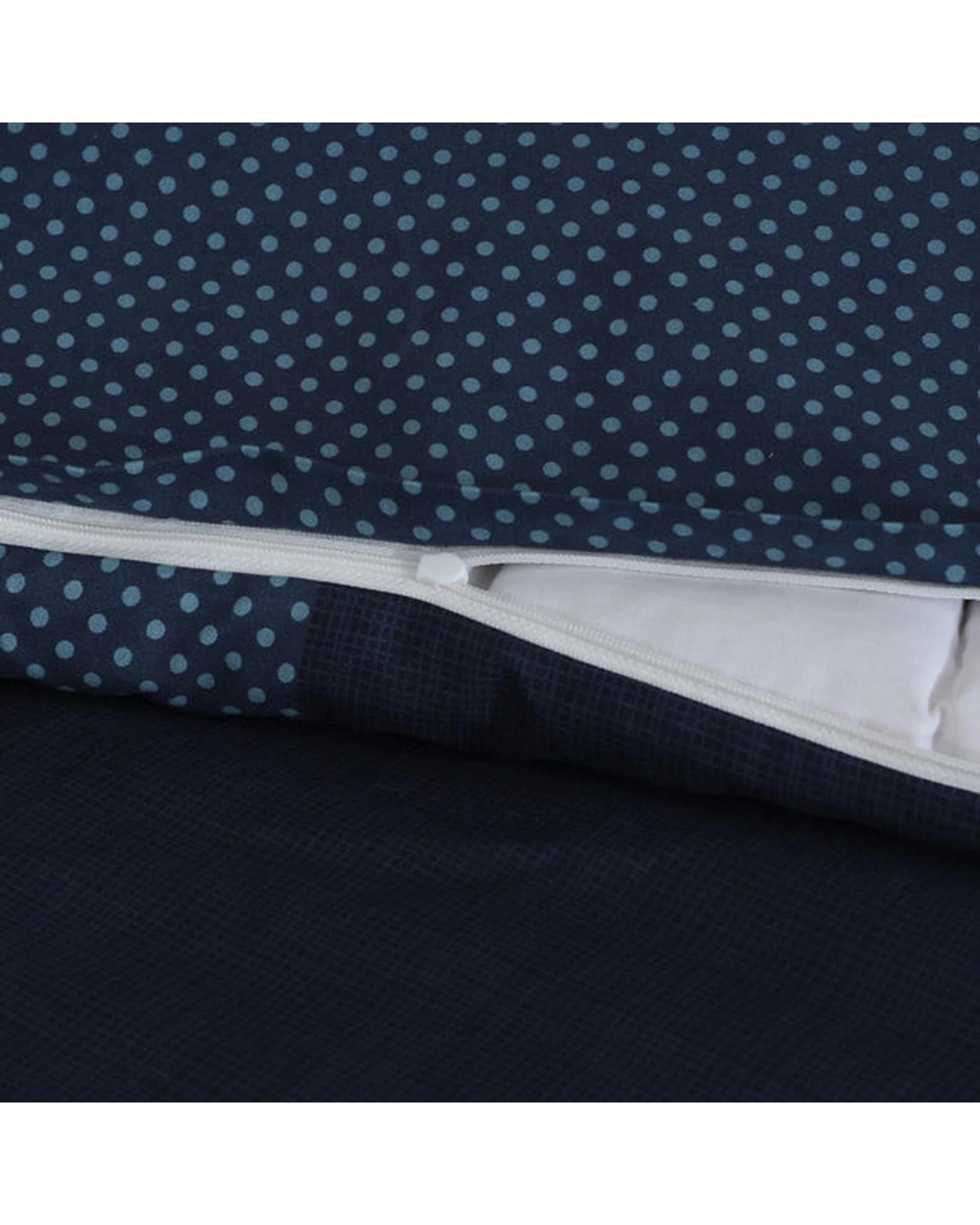 3 Amsons Quilt Cover Set With Extra Standard Pillow Covers - King Bed - Blue, 3 of 6