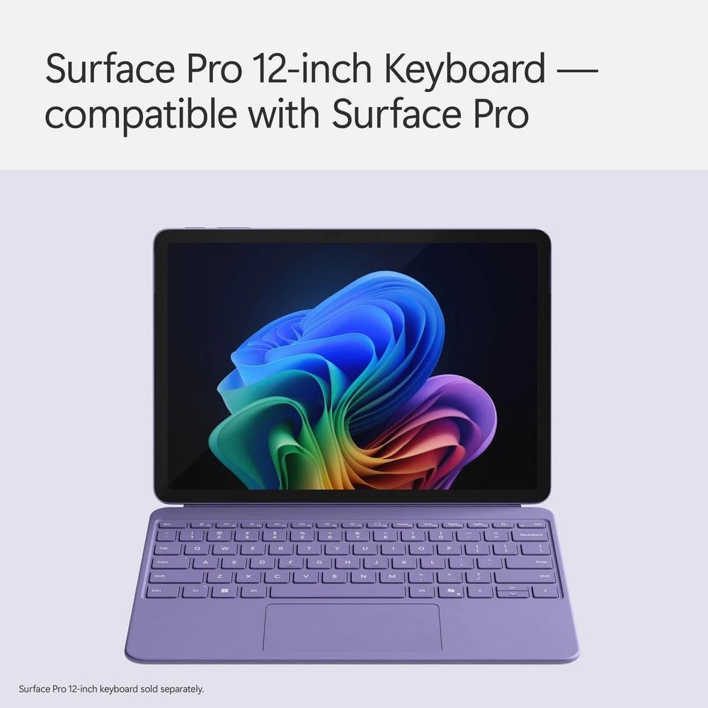4 Microsoft Surface Pro 12-inch Keyboard Violet, 4 of 9