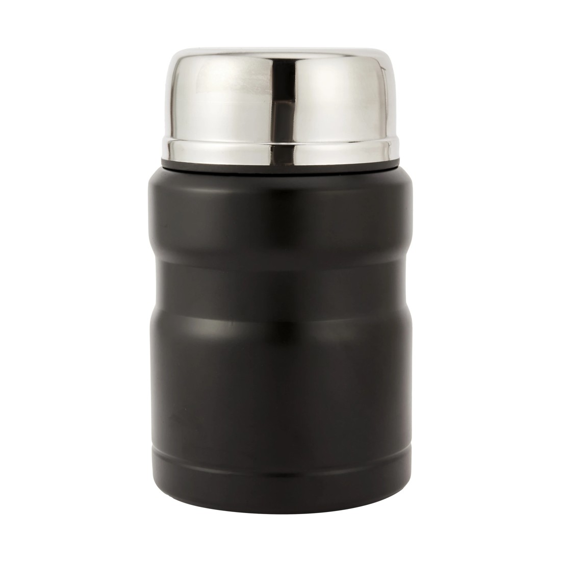 1 490ml Black Food Flask with Spoon, 1 of 7