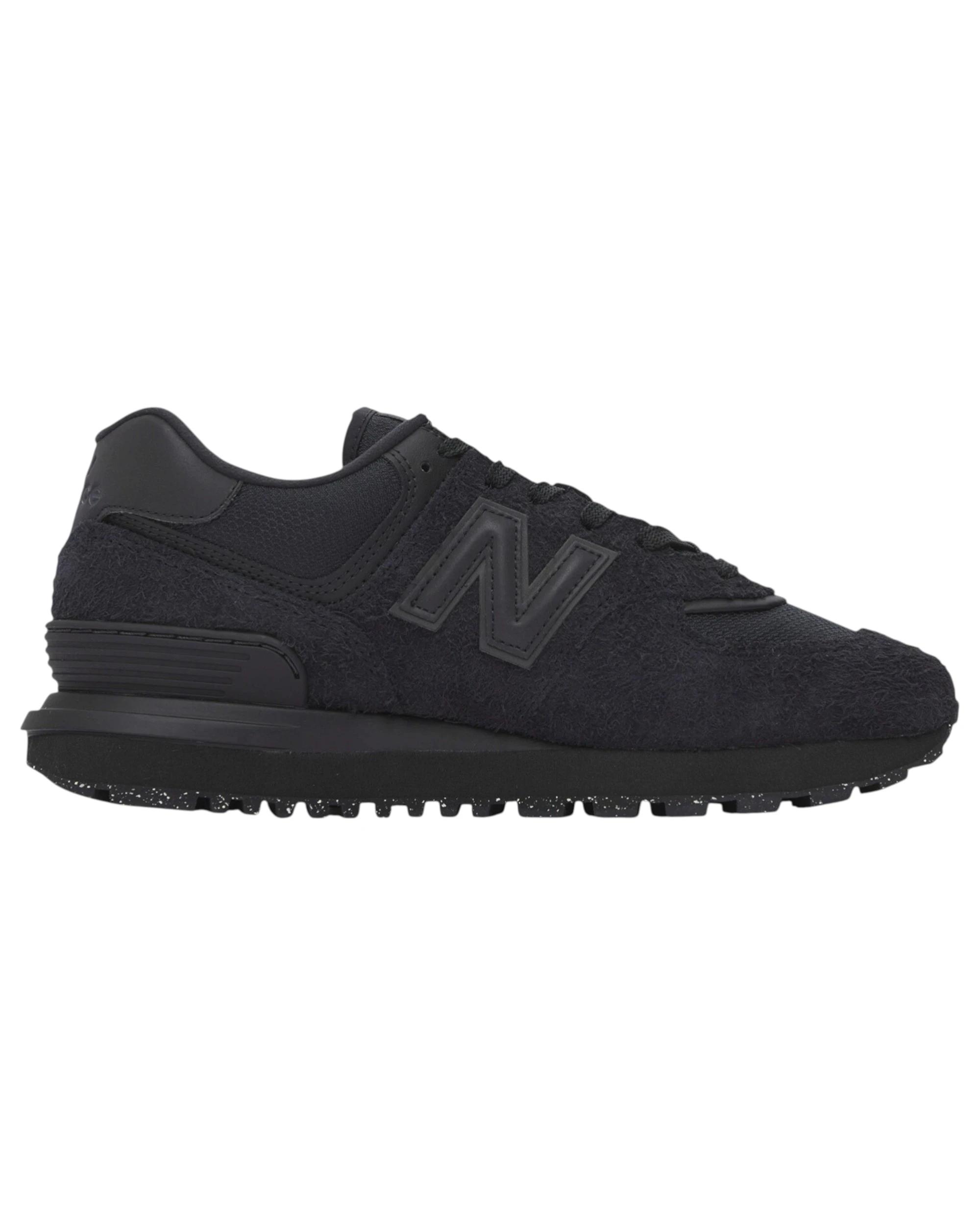 1 New Balance Mens 574 Legacy Triple Black Athletic Shoes BLACK, 1 of 6