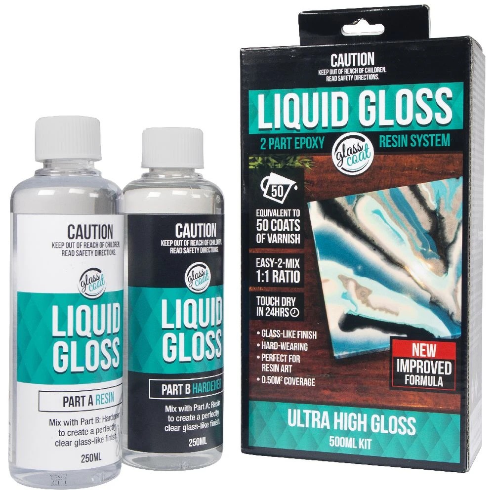 2 Glass Coat Liquid Gloss Kit 500mL, 2 of 2