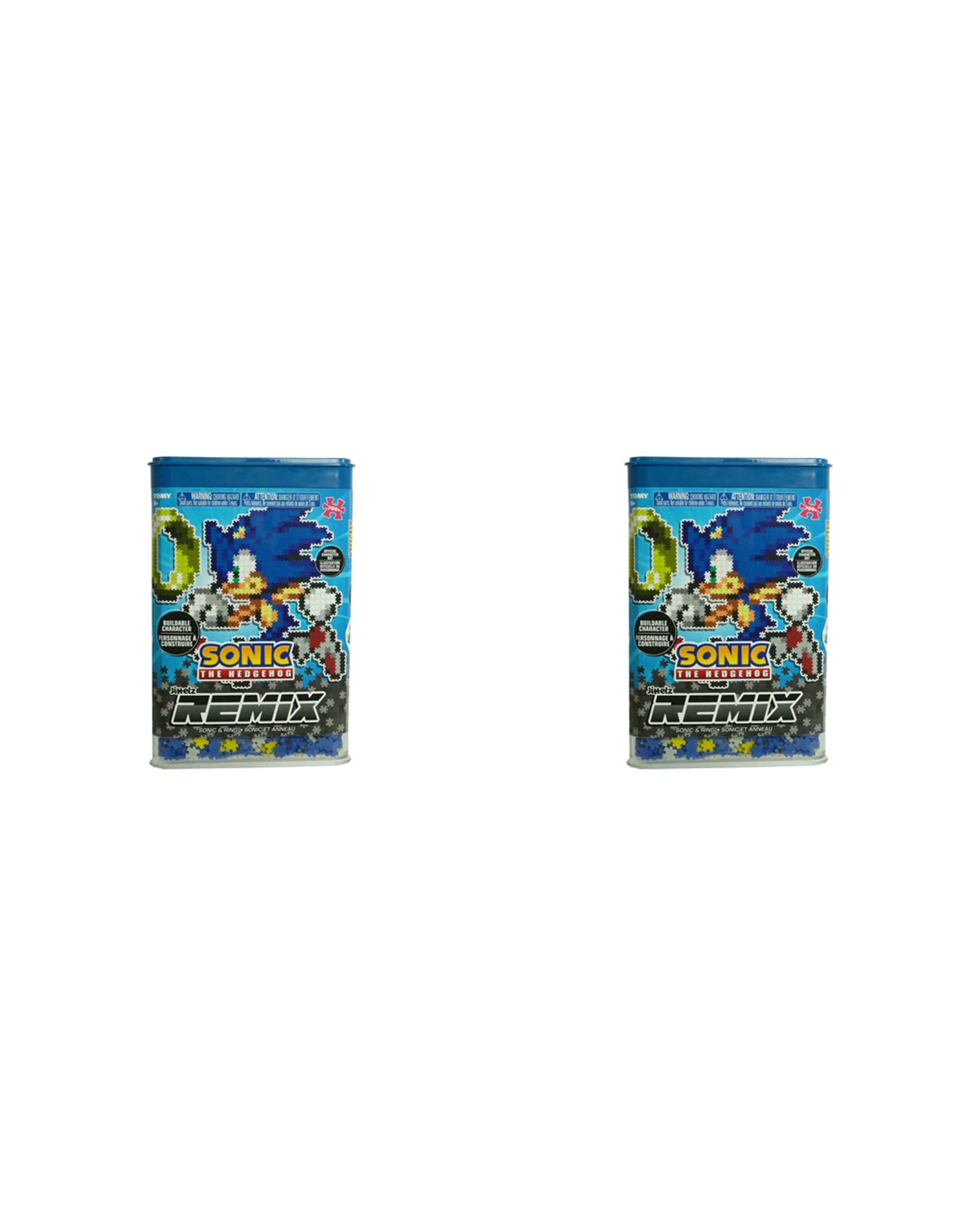 1 Jixelz 2PK 750pc Remix Sonic The Hedgehog Ring Jigsaw Puzzle Set - Multi, 1 of 7