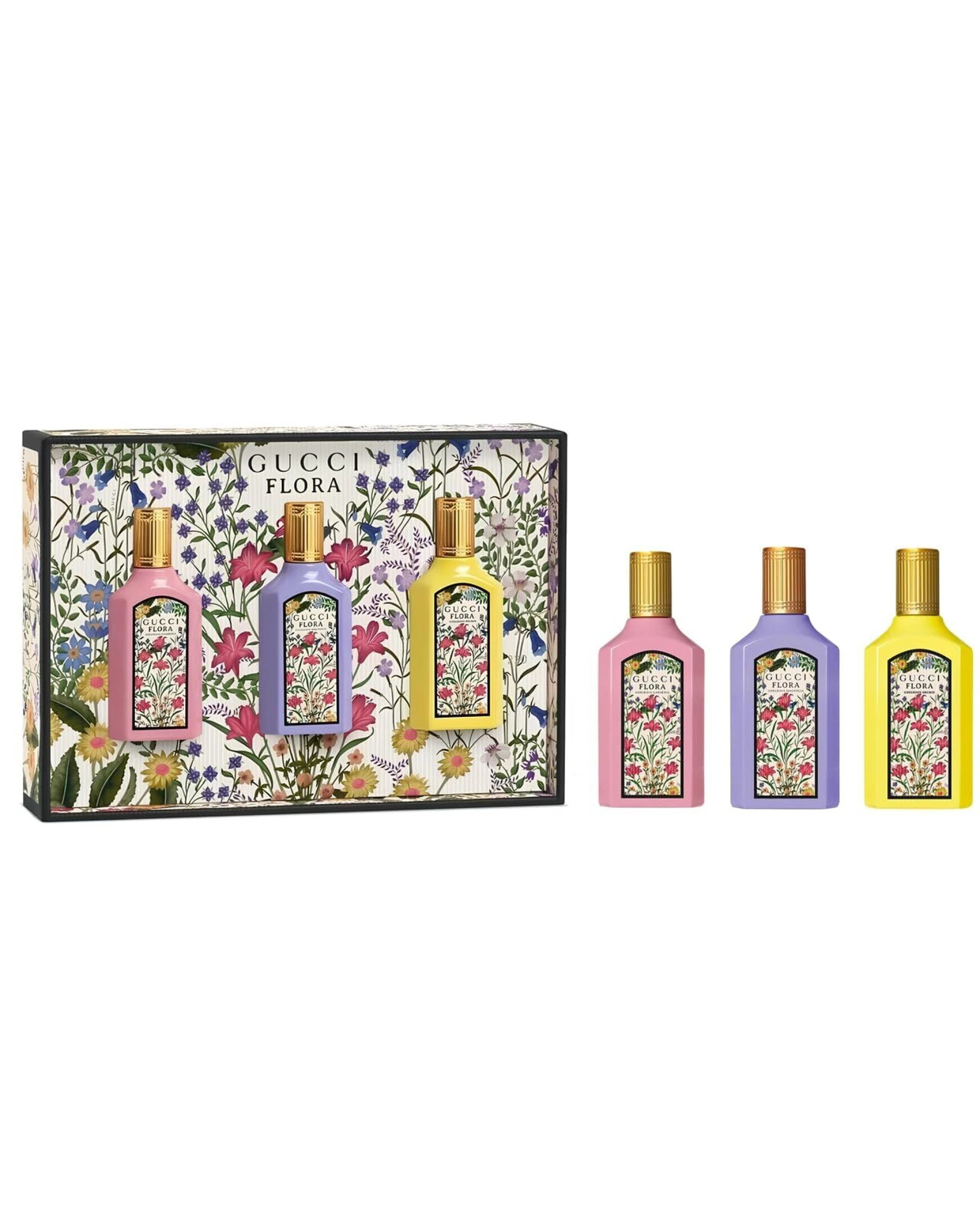 1 Gucci Flora Gift Set Fragrances (Gorgeous Gardenia EDP 1 oz, Gorgeous Orchid EDP 1 oz, Gorgeous Magnolia EDP 1 oz), 1 of 2