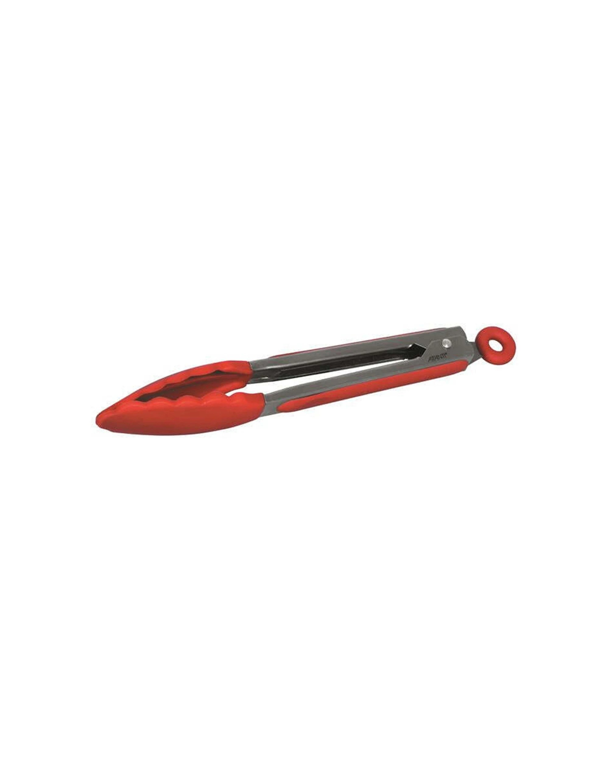 1 Avanti 23cm Stainless Steel Silicone Tongs Heat Resistant Dishwasher Safe - Red, 1 of 1