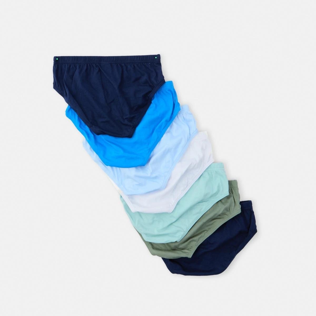 2 7 Pack Briefs GREEN, BLUE, 2 of 10