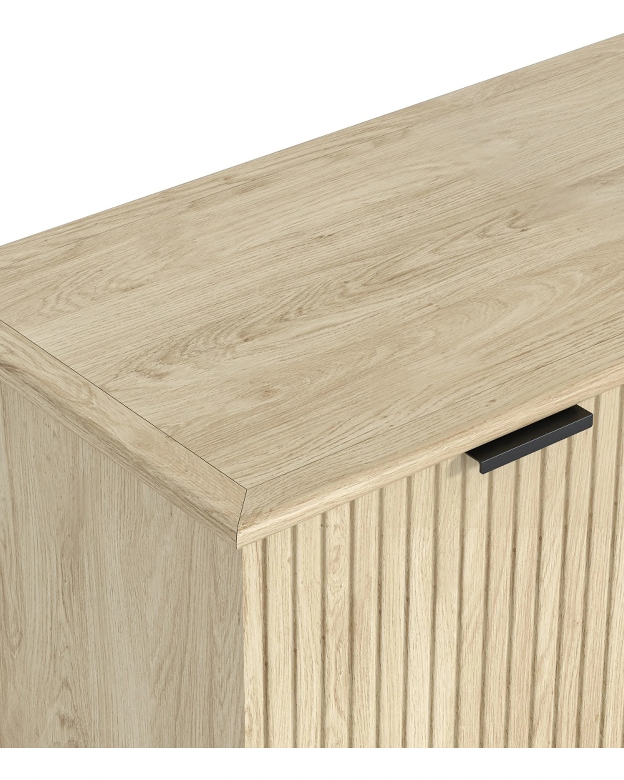 7 Alpine Bay Sorrento 4 Door TV Unit 180cm Swedish Oak - Natural, 7 of 9