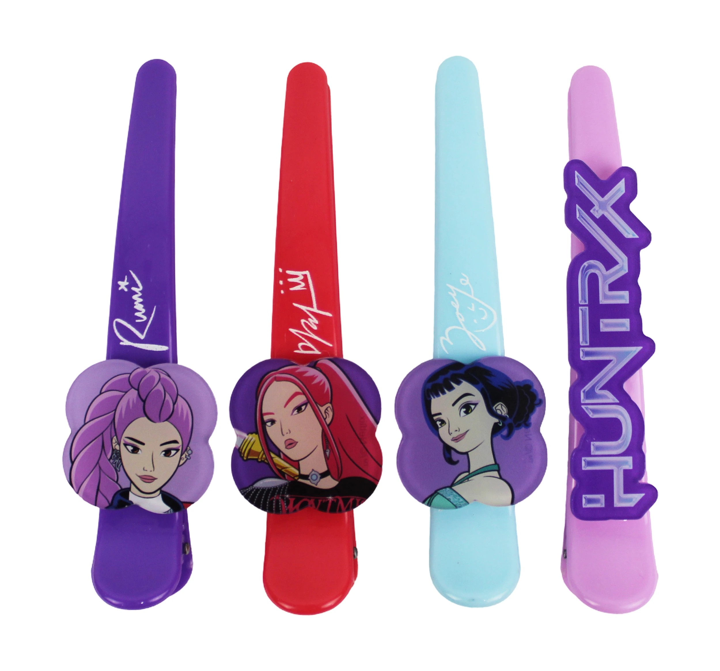 3 4 Pack KPop Demon Hunters License Salon Hair Clips, 3 of 4