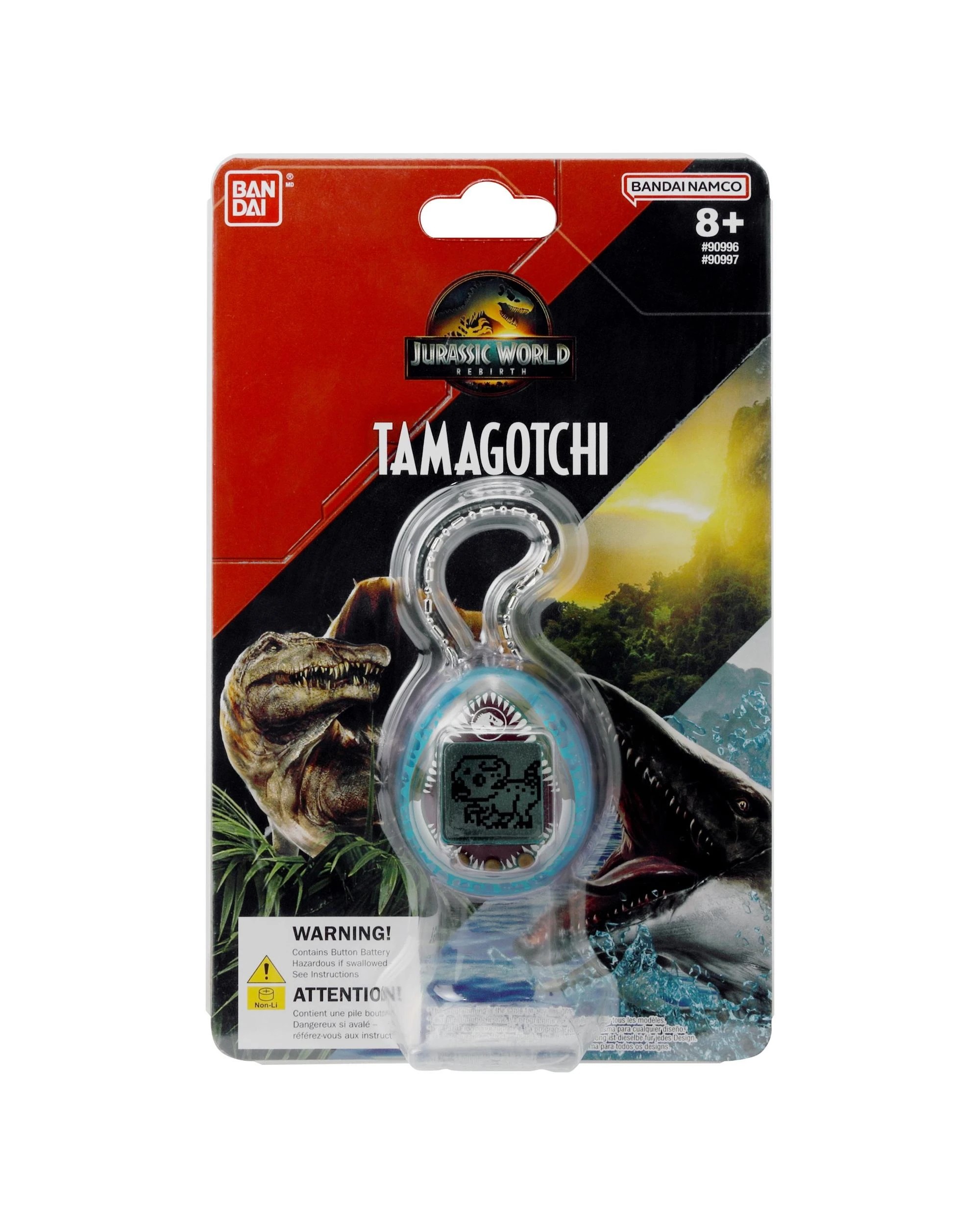 1 Tamagotchi Nano Jurassic World Rebirth Mosasaurus, 1 of 6