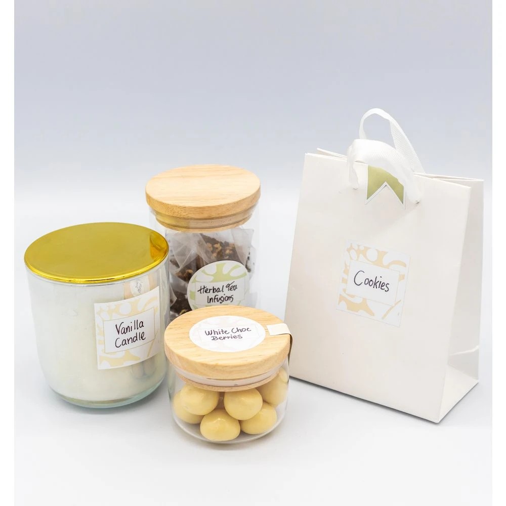 4 Avery 10UP Multi Use Kitchen Labels Neutrals 4 Sheets, 4 of 5