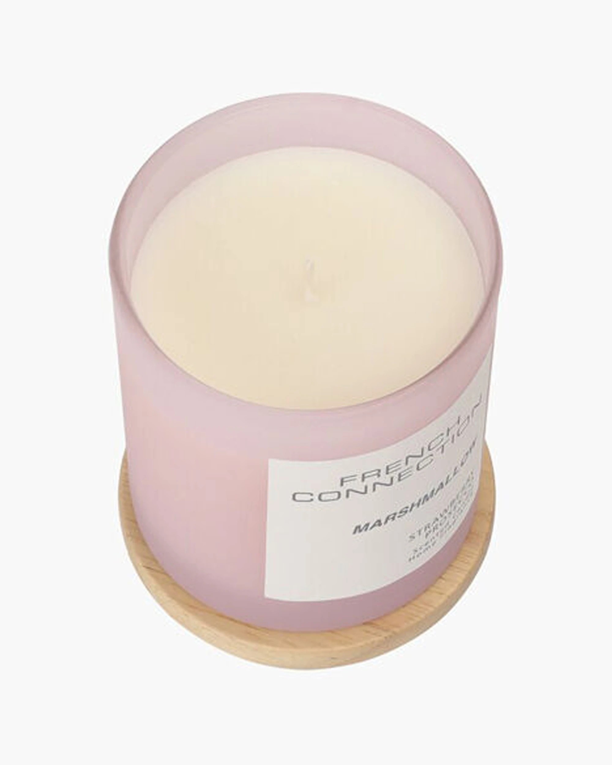 3 French Connection Marshmallow (Strawberry Prosecco) Medium Candle 2PK 200g - Pink, 3 of 5