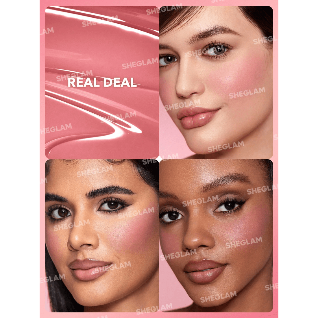 2 SHEGLAM Color Bloom Liquid Blush - Real Deal, 2 of 6