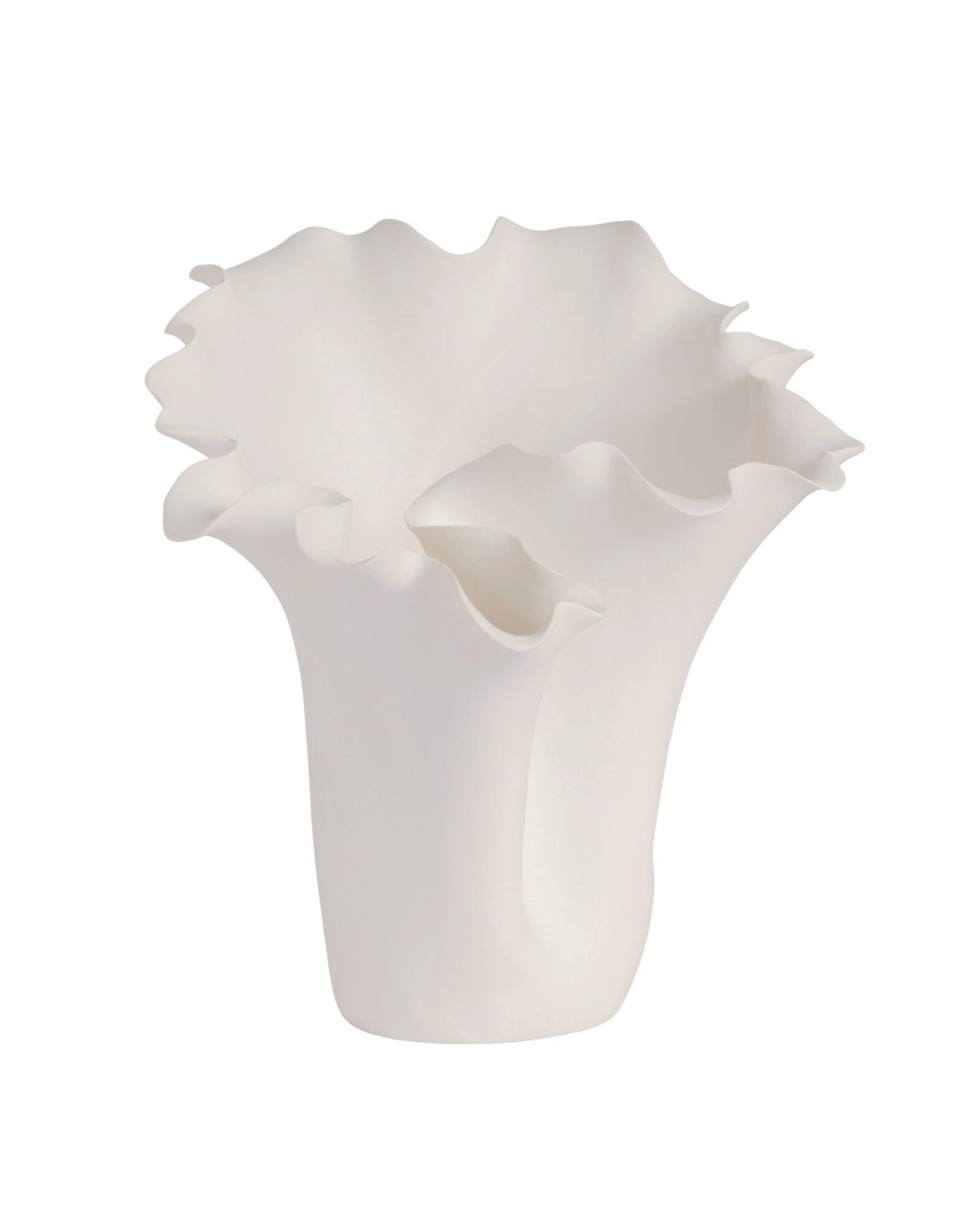 1 One Six Eight London Megan Vase - 27cm - White, 1 of 3