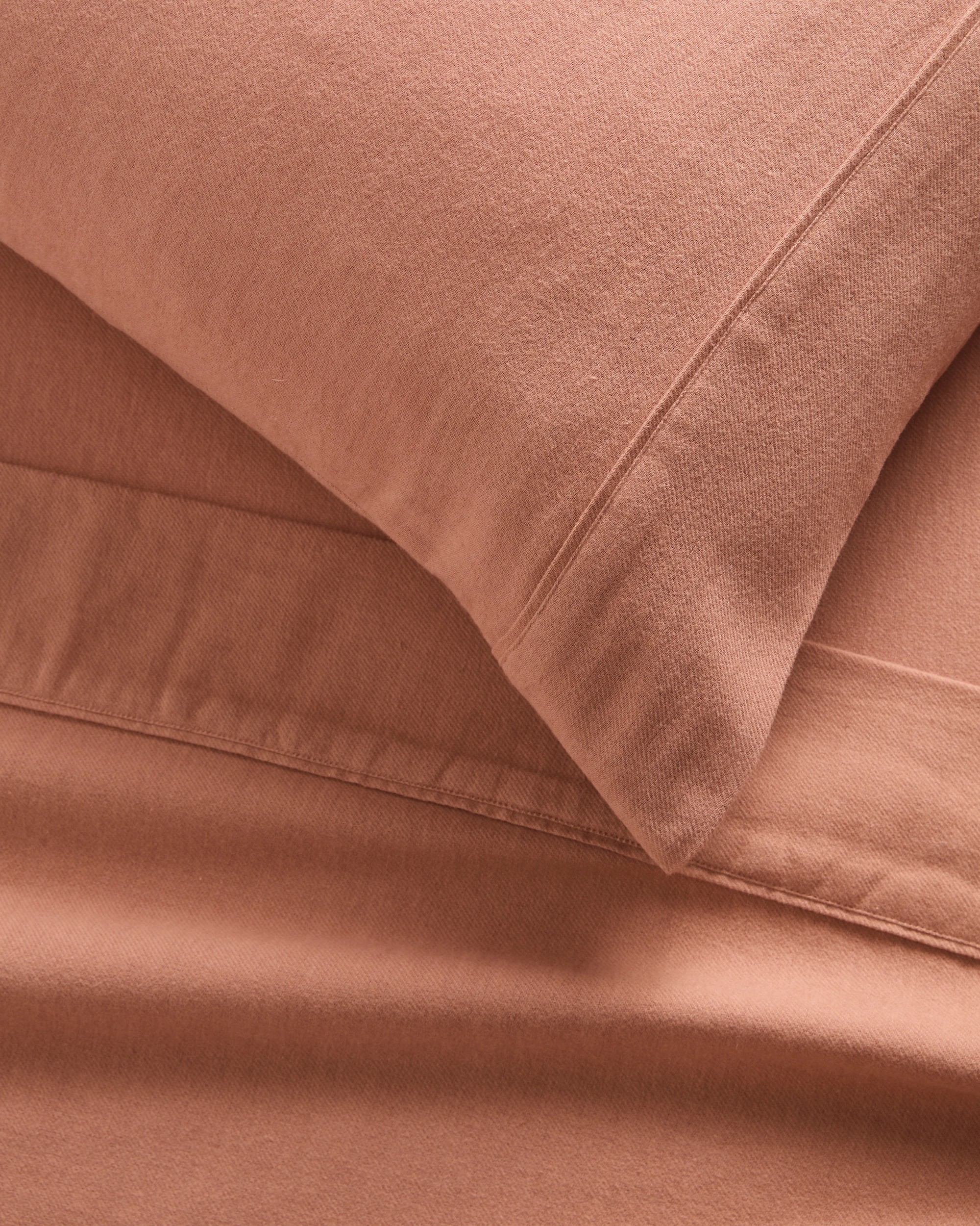 3 Target Kai Flannelette Sheet Set - Single Bed - Brown, 3 of 4