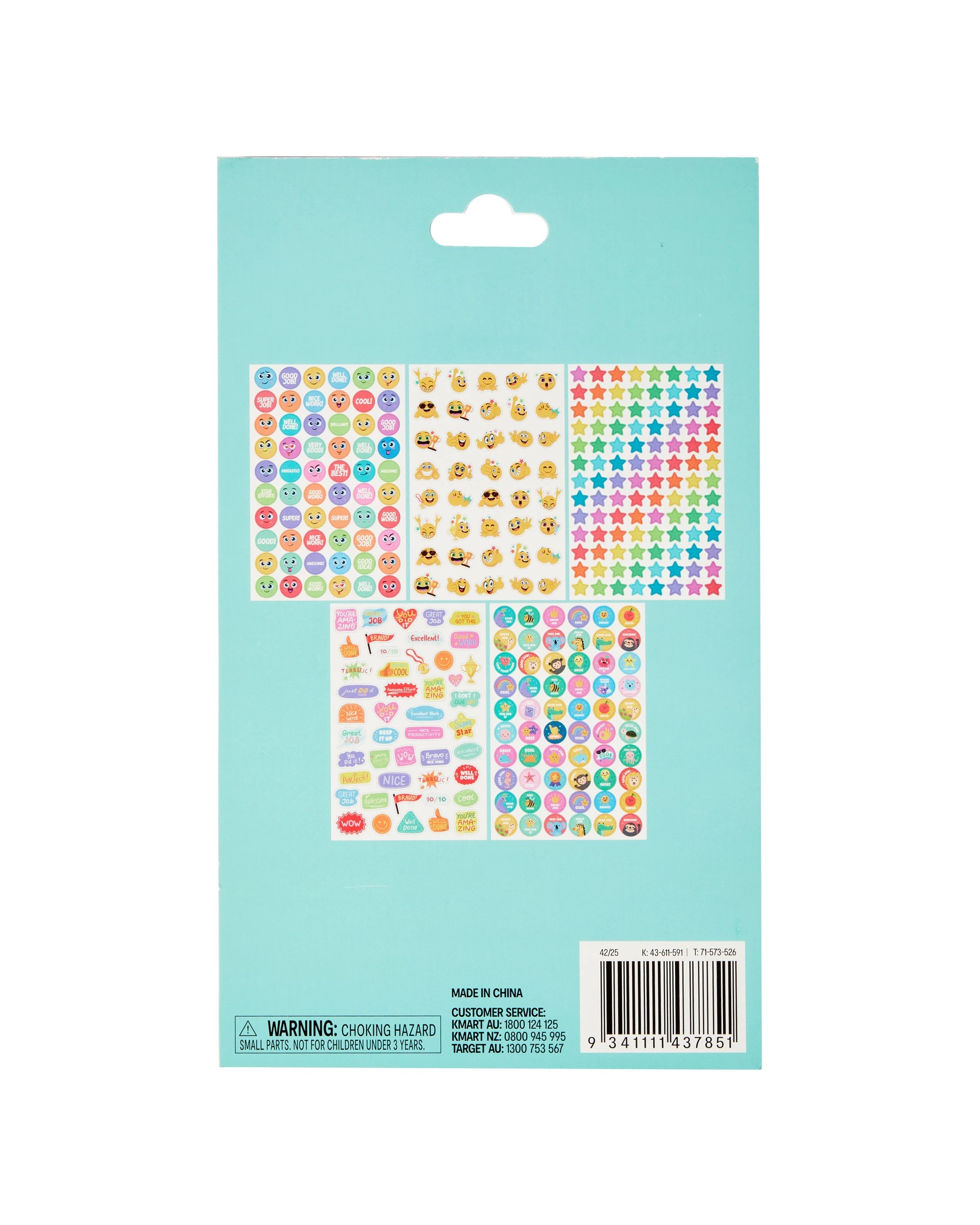5 Merit Sticker Book, 5 of 5