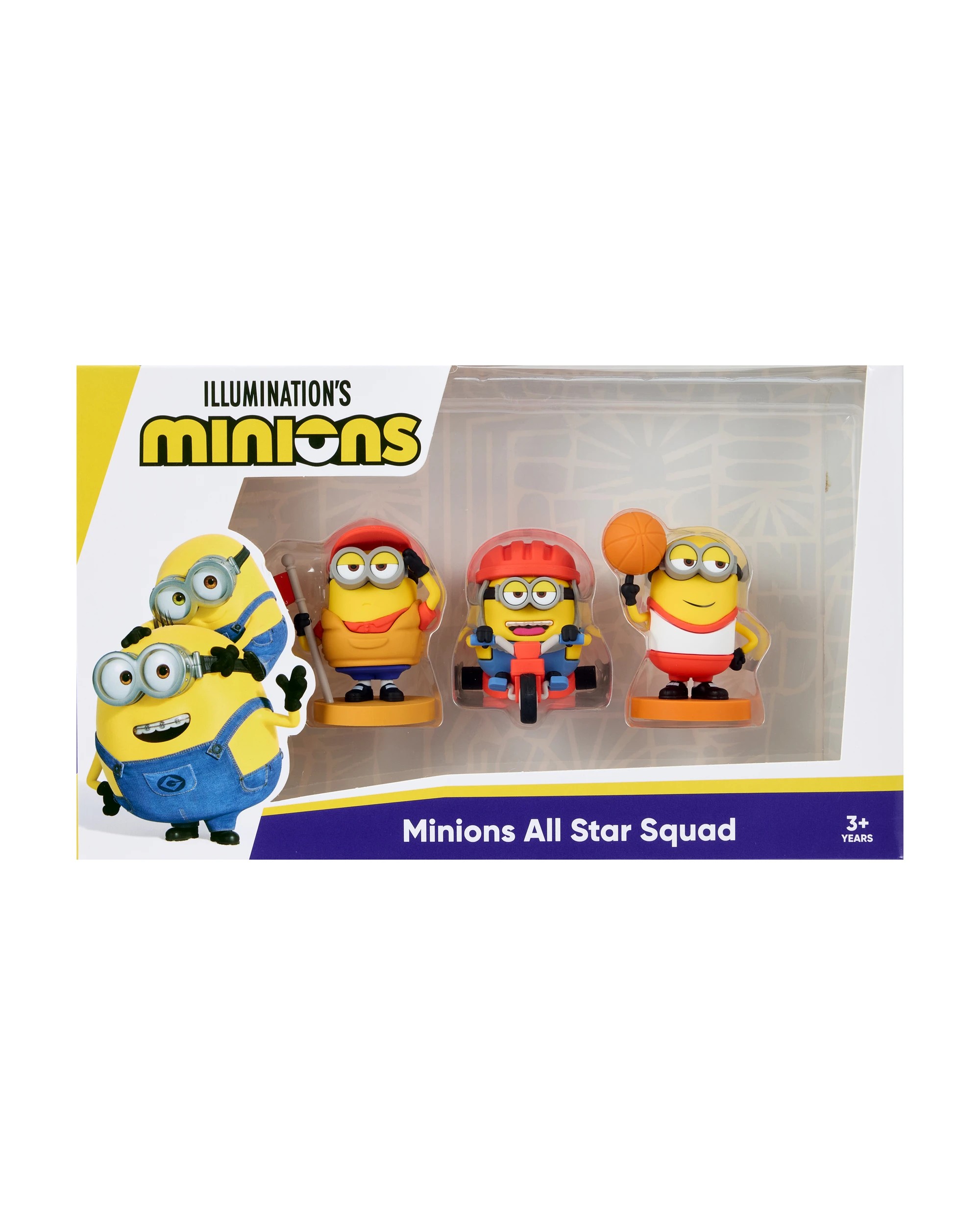 1 3 Pack Illumination’s Minions All Star Squad Figures, 1 of 6