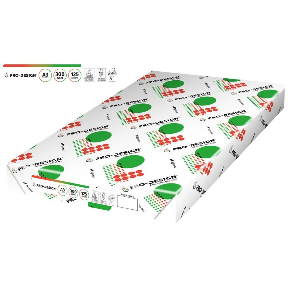 1 HP Pro Design FSC A3 Paper 300gsm 125 Sheet Pack, 1 of 1