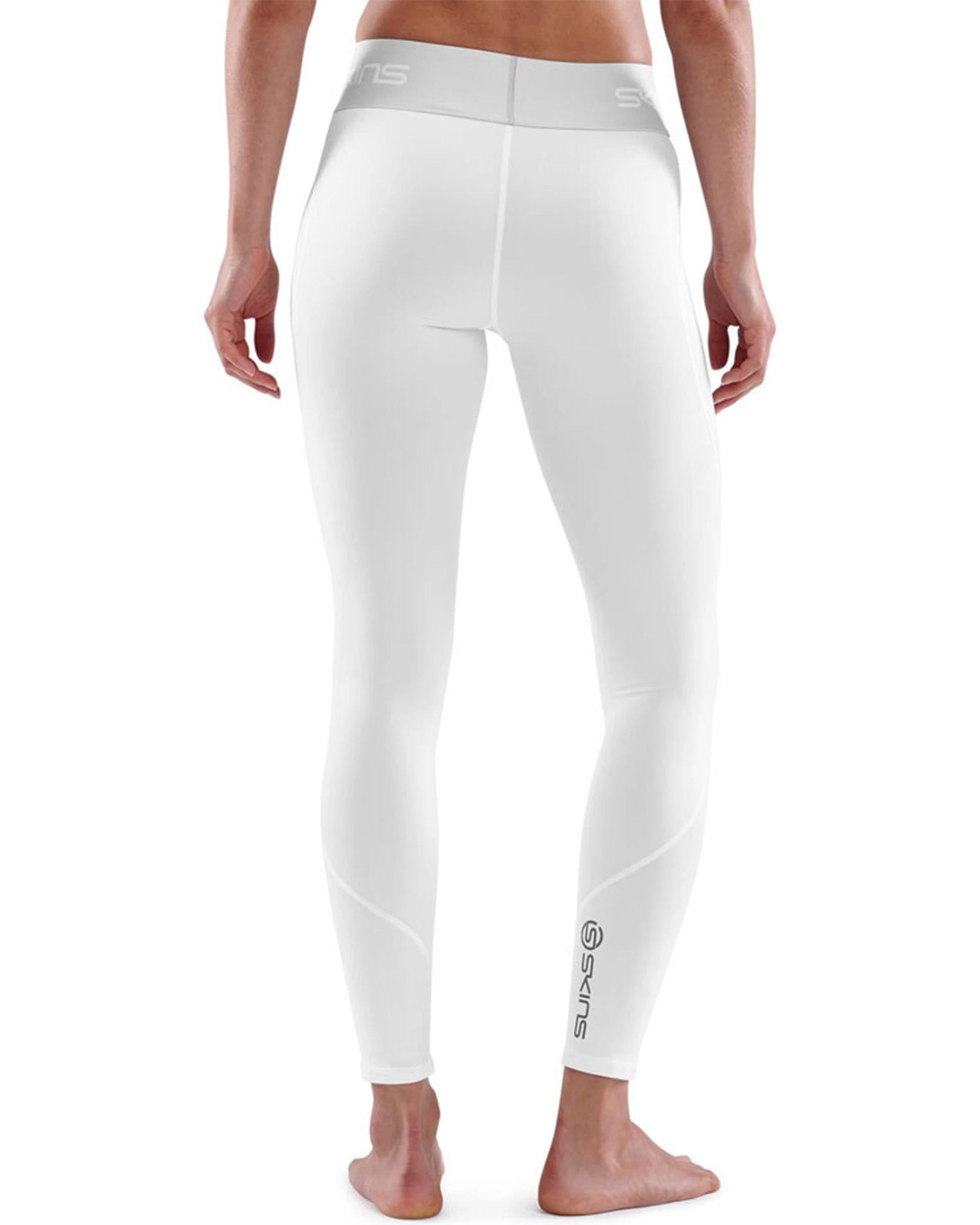 3 Skins Compression Womens Series 1 Activewear 7/8 Long Tight WHITE, 3 of 3