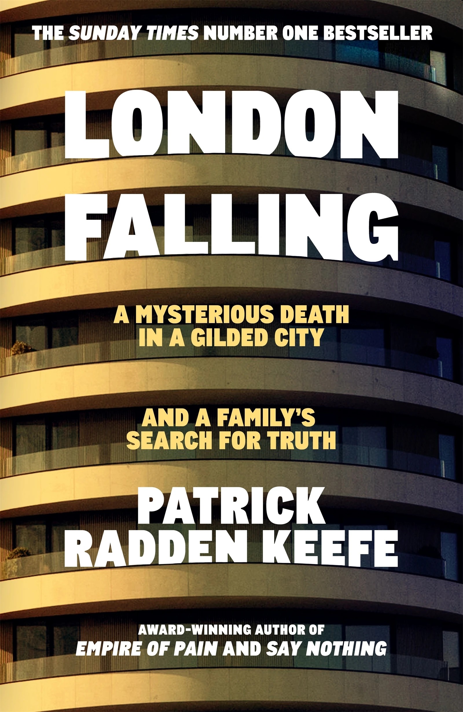 1 London Falling by Patrick Radden Keefe - Book, 1 of 1
