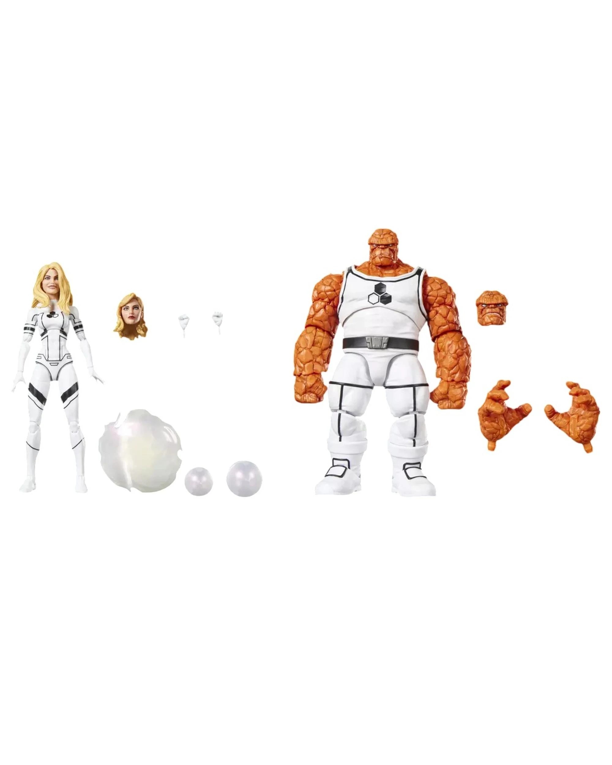 3 Marvel Legends Series Future Foundation Marvel's The Thing and Marvel's Invisible Woman Action Figures 2 Pack, 3 of 10