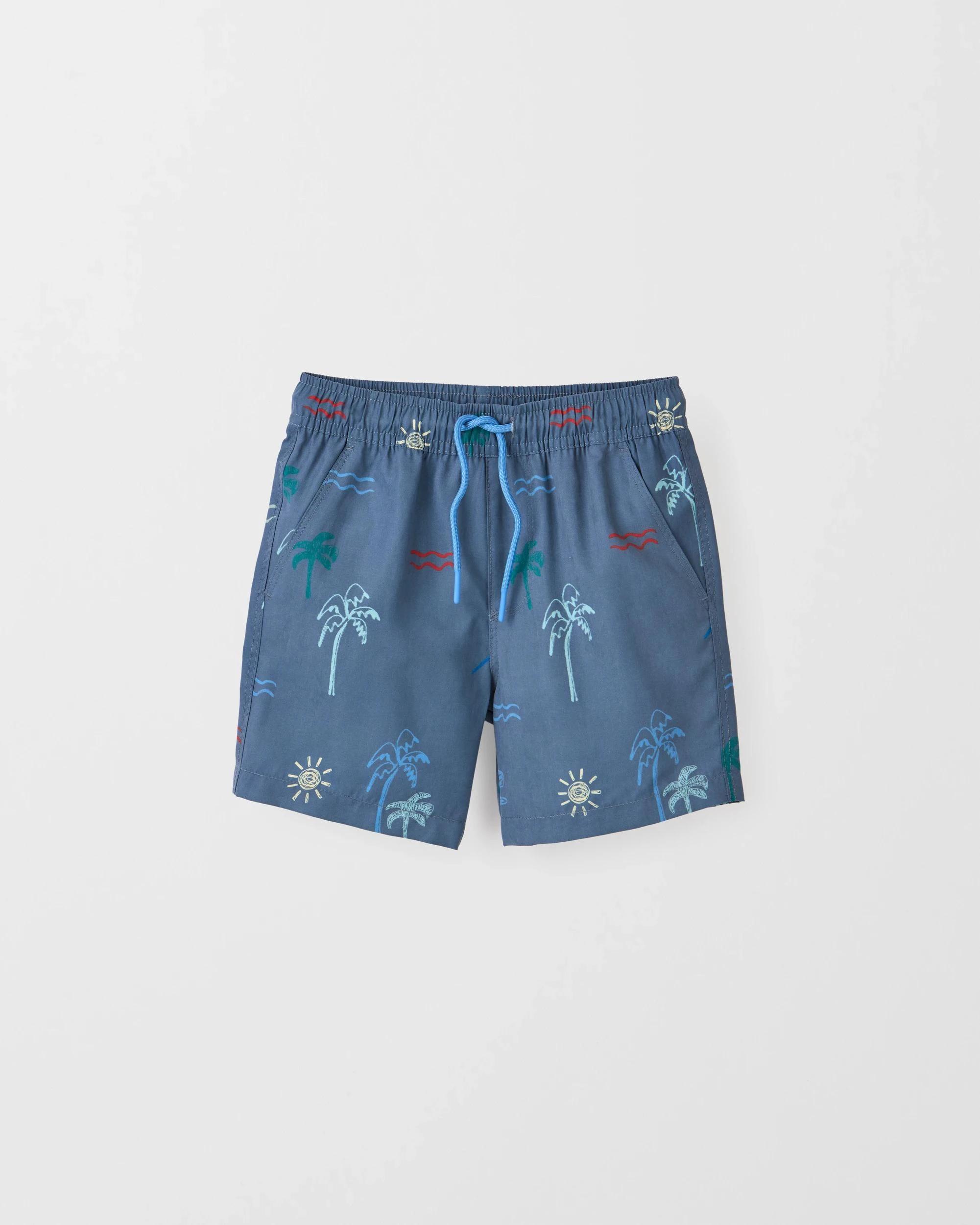 1 Target Printed Swim Boardshorts NAVY BLUE, 1 of 2